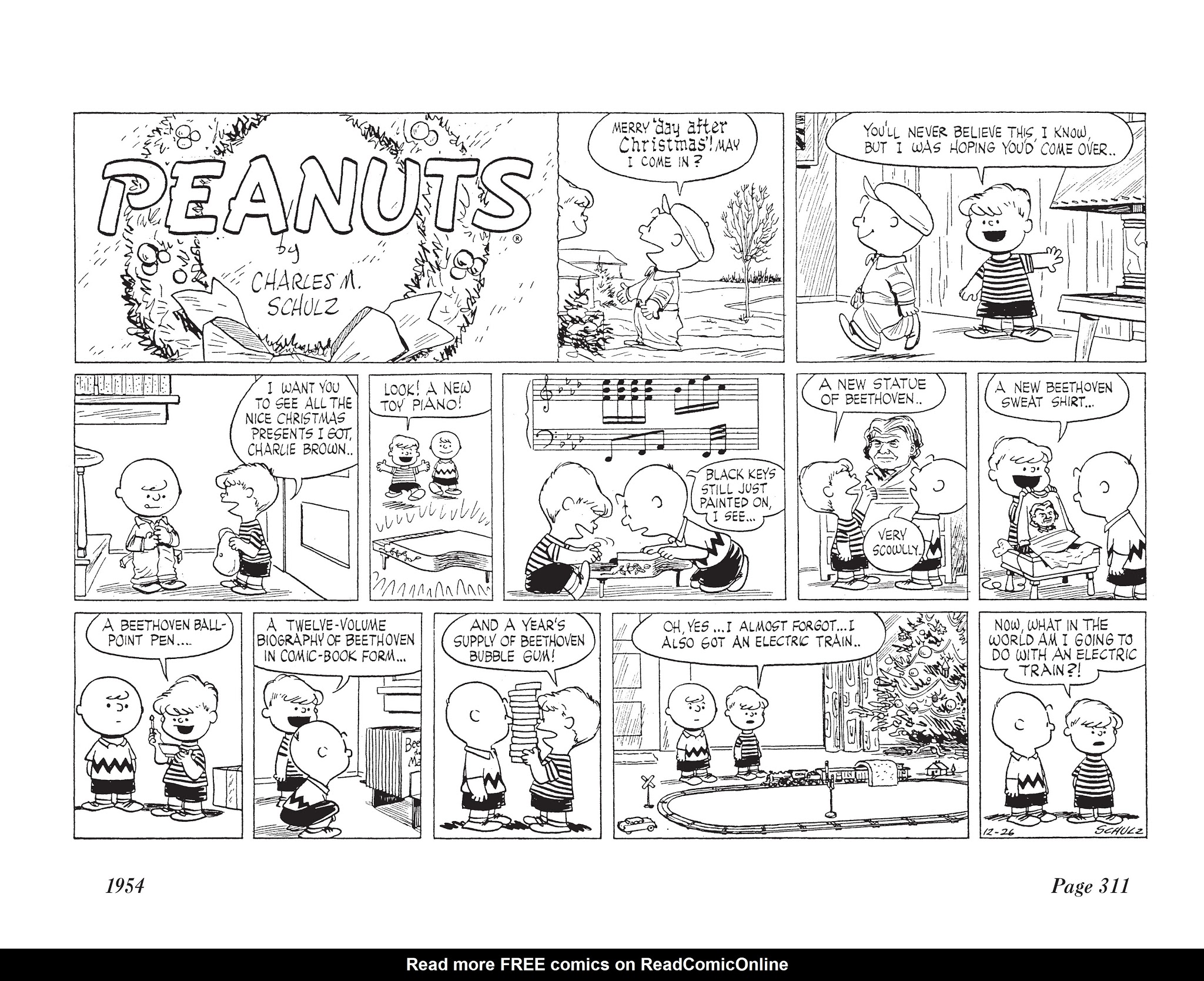 Read online The Complete Peanuts comic -  Issue # TPB 2 - 325