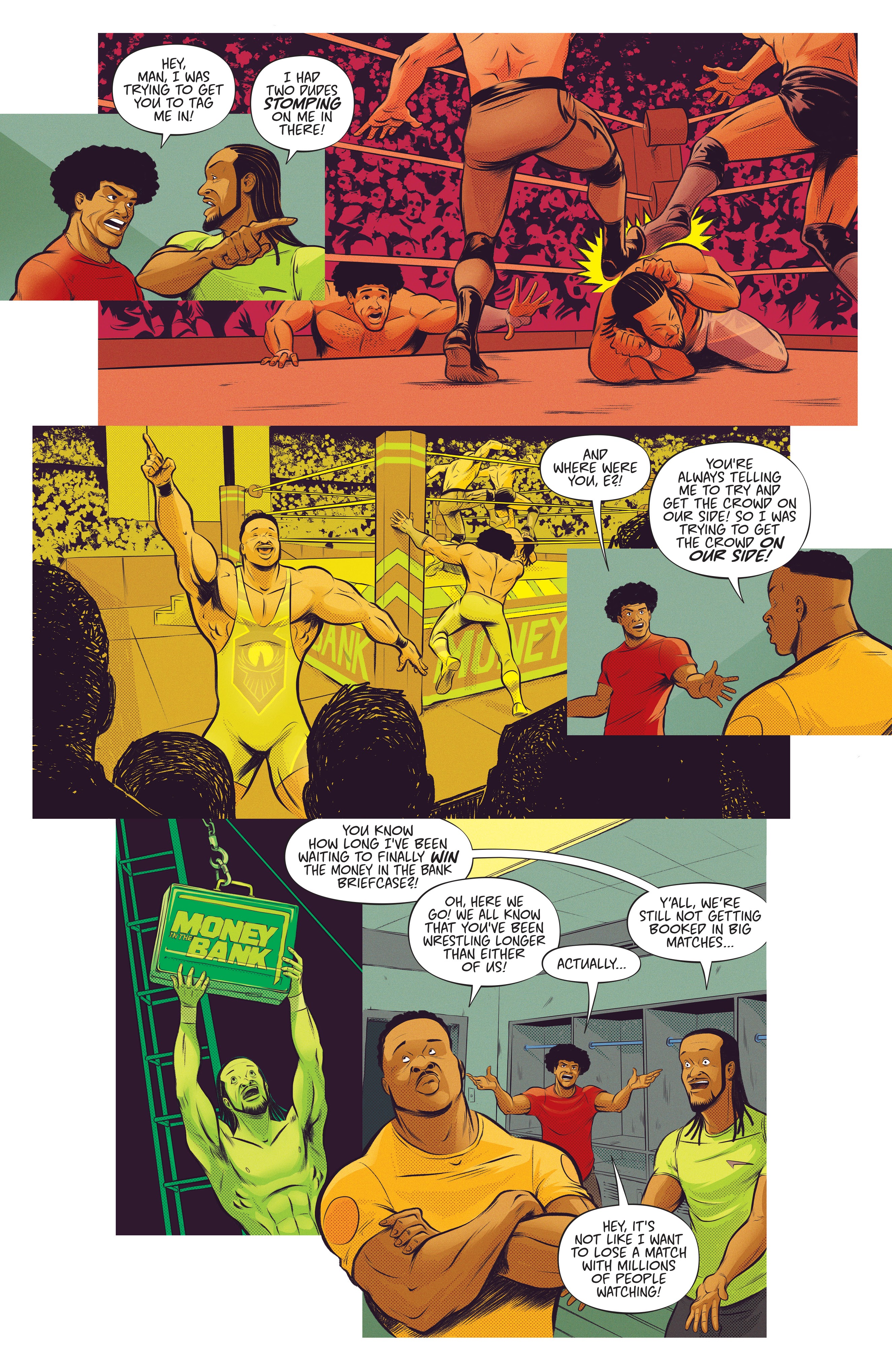 Read online WWE The New Day: Power of Positivity comic -  Issue #2 - 9
