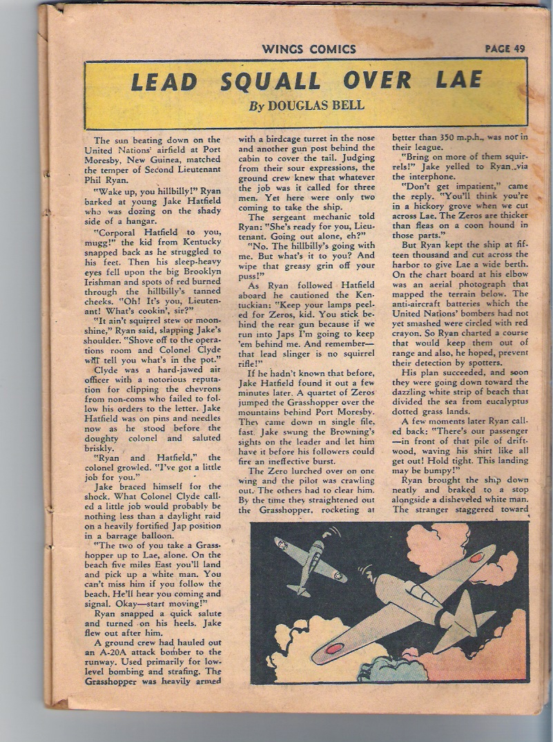 Read online Wings Comics comic -  Issue #27 - 51