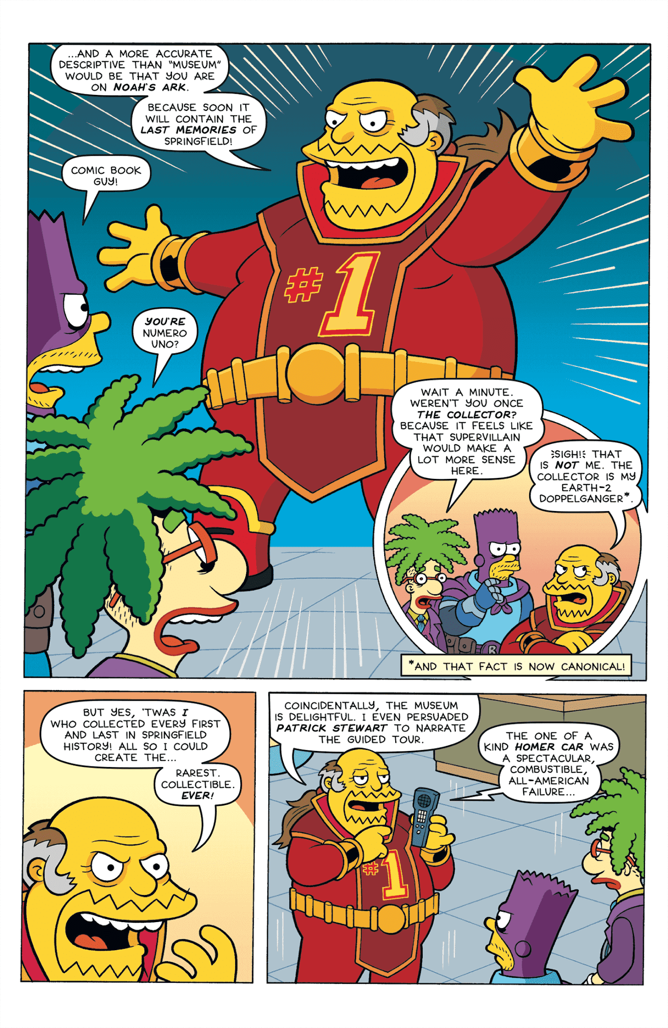 Read online Simpsons One-Shot Wonders: Bartman Spectacularly Super Secret Saga comic -  Issue #3 - 5