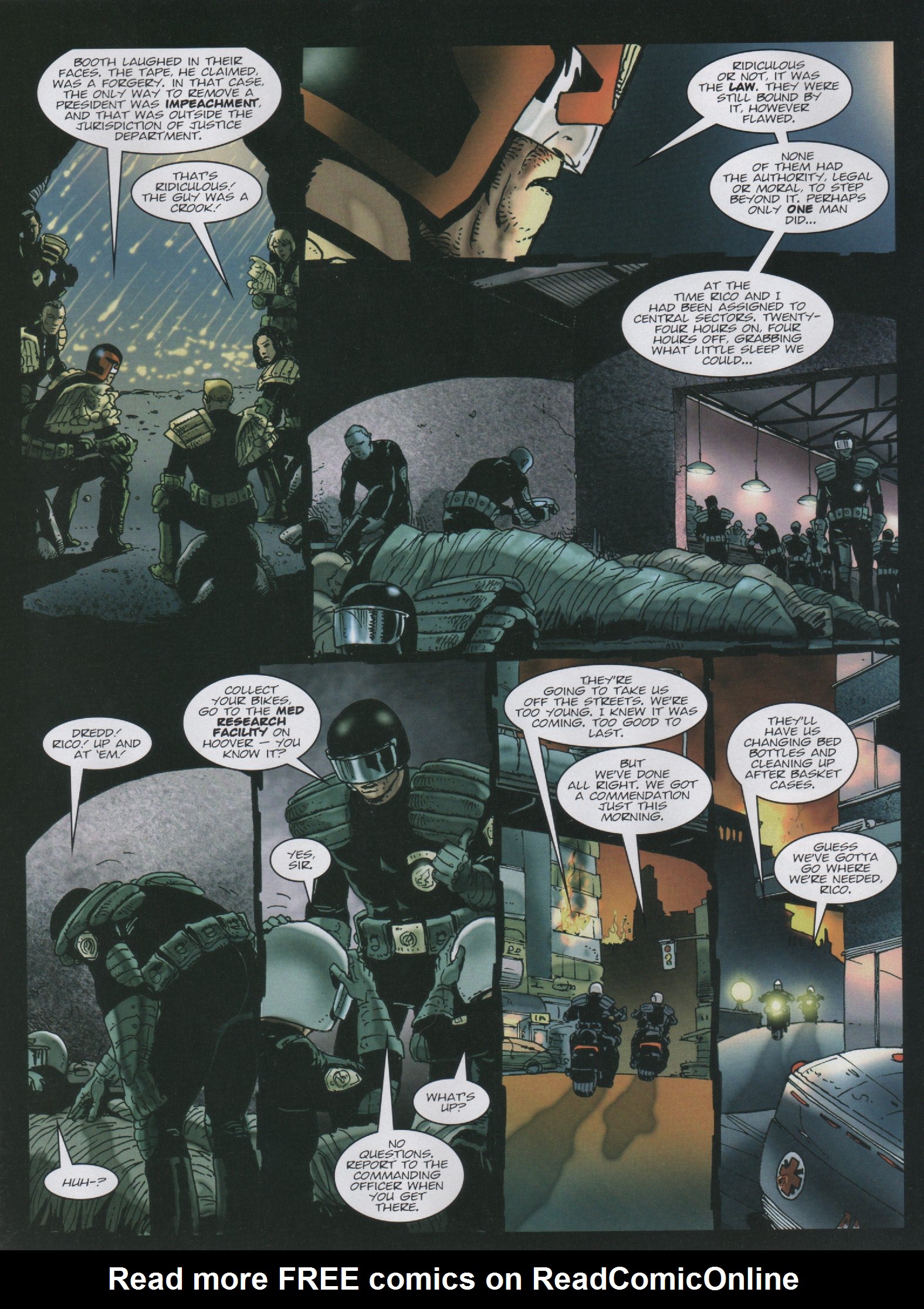 Read online Judge Dredd Origins comic -  Issue # TPB - 88