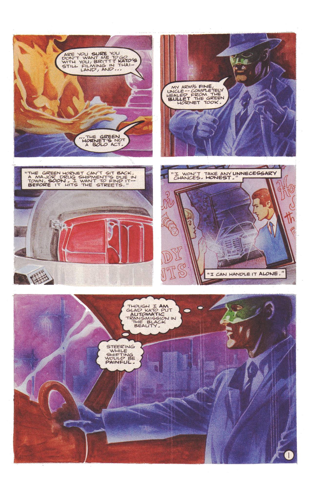 Read online Tales of the Green Hornet (1990) comic -  Issue #2 - 2