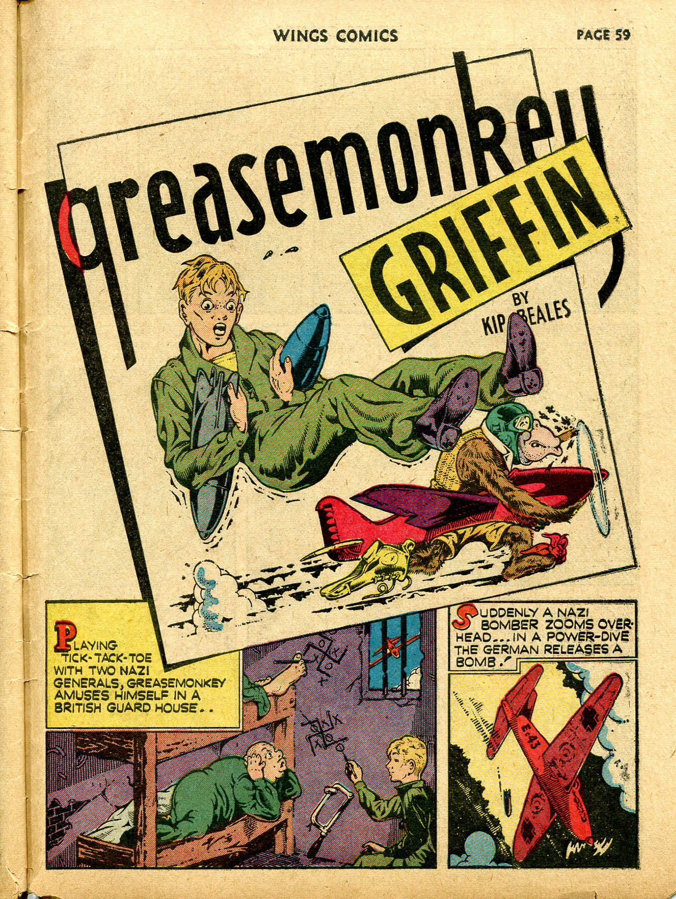 Read online Wings Comics comic -  Issue #12 - 61