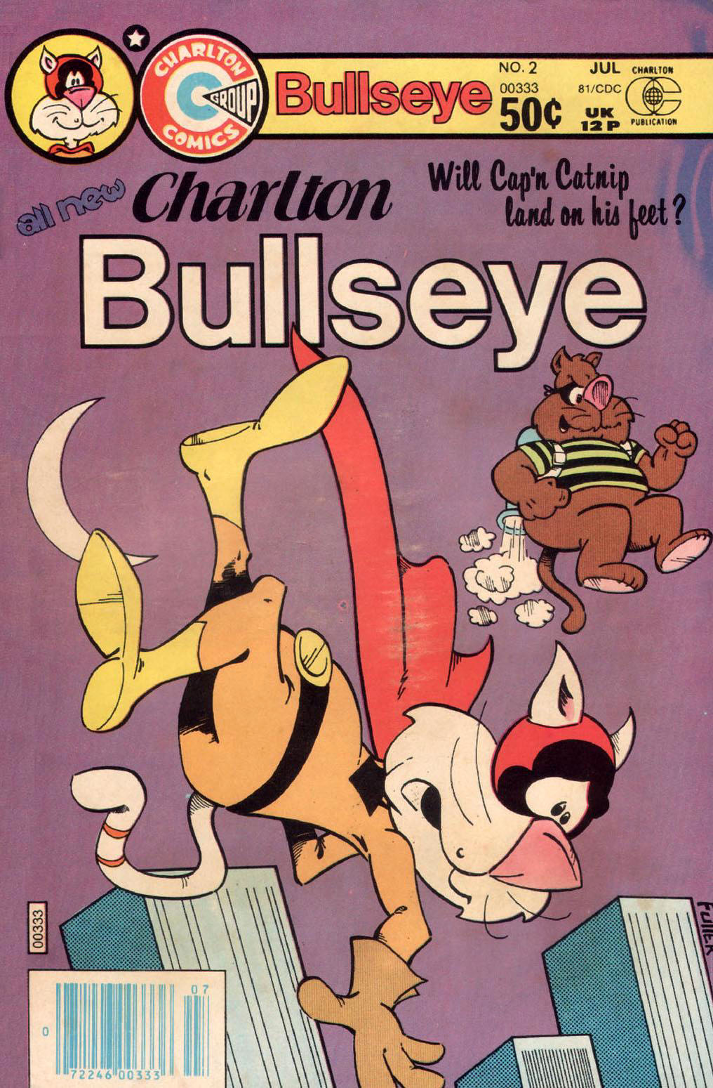 Read online Charlton Bullseye (1981) comic -  Issue #2 - 1