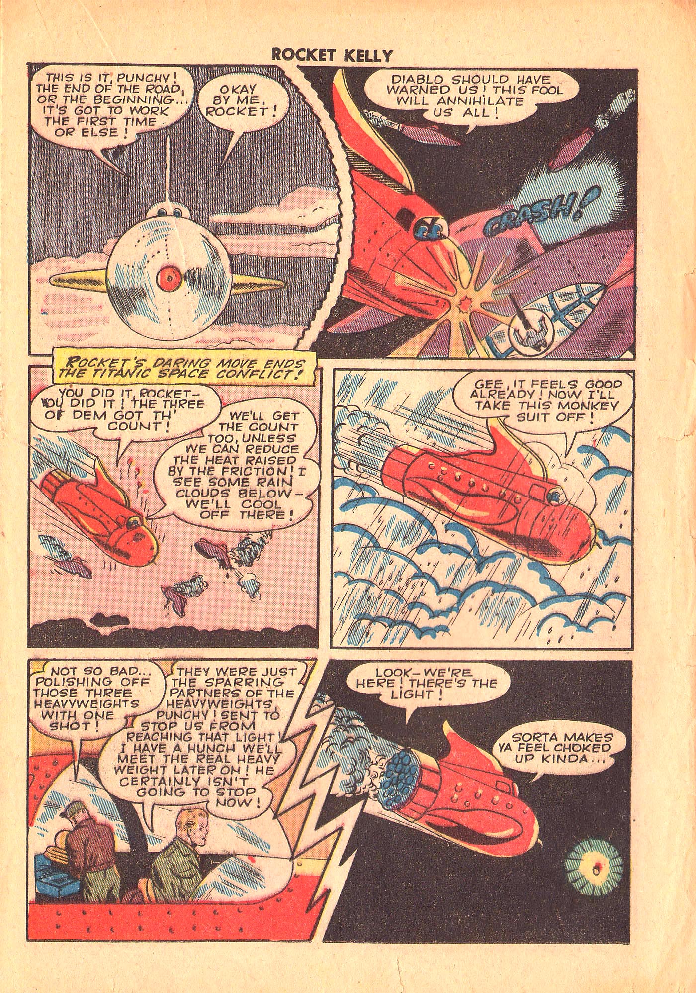 Read online Rocket Kelly (1945) comic -  Issue #1 - 17