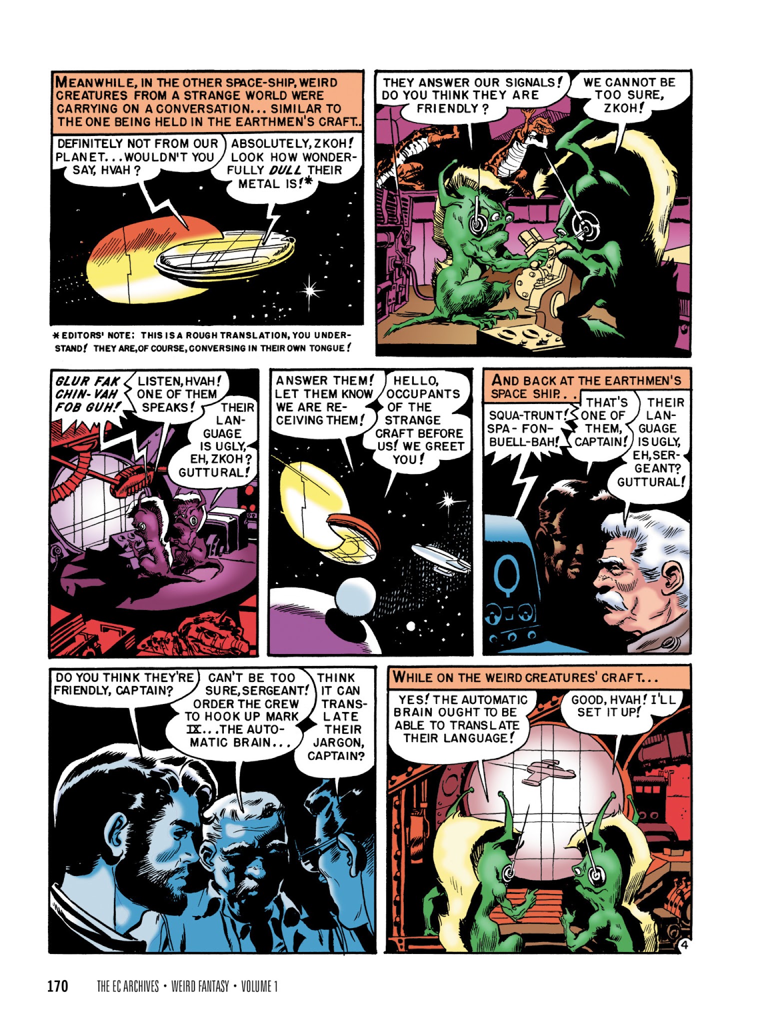Read online The EC Archives: Weird Fantasy comic -  Issue # TPB 1 - 172
