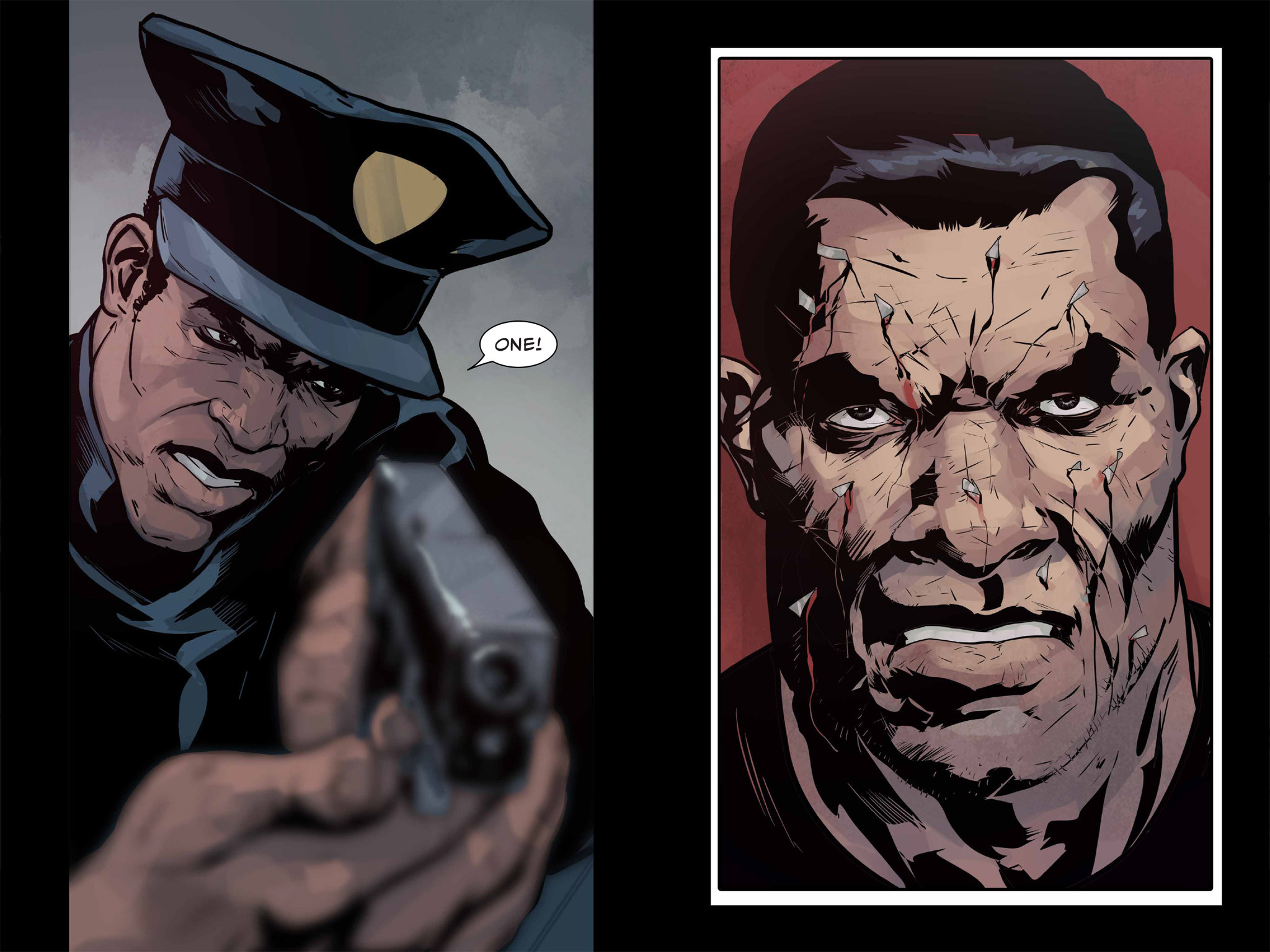 Read online Daredevil / Punisher : The Seventh Circle comic -  Issue #5 - 9