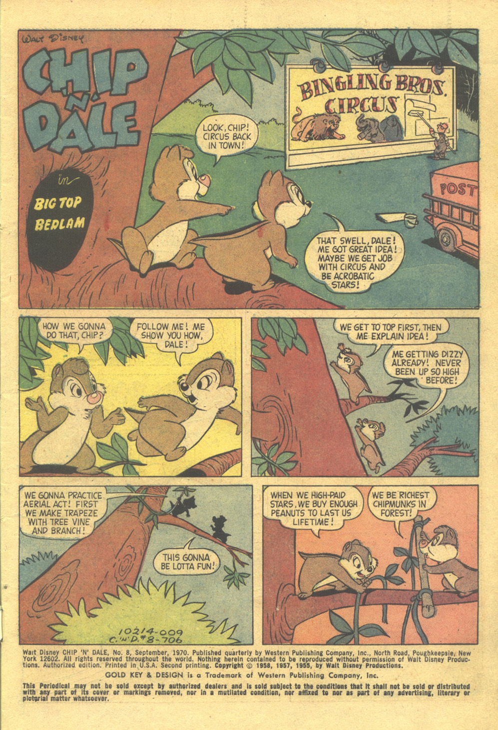 Read online Walt Disney Chip 'n' Dale comic -  Issue #8 - 3