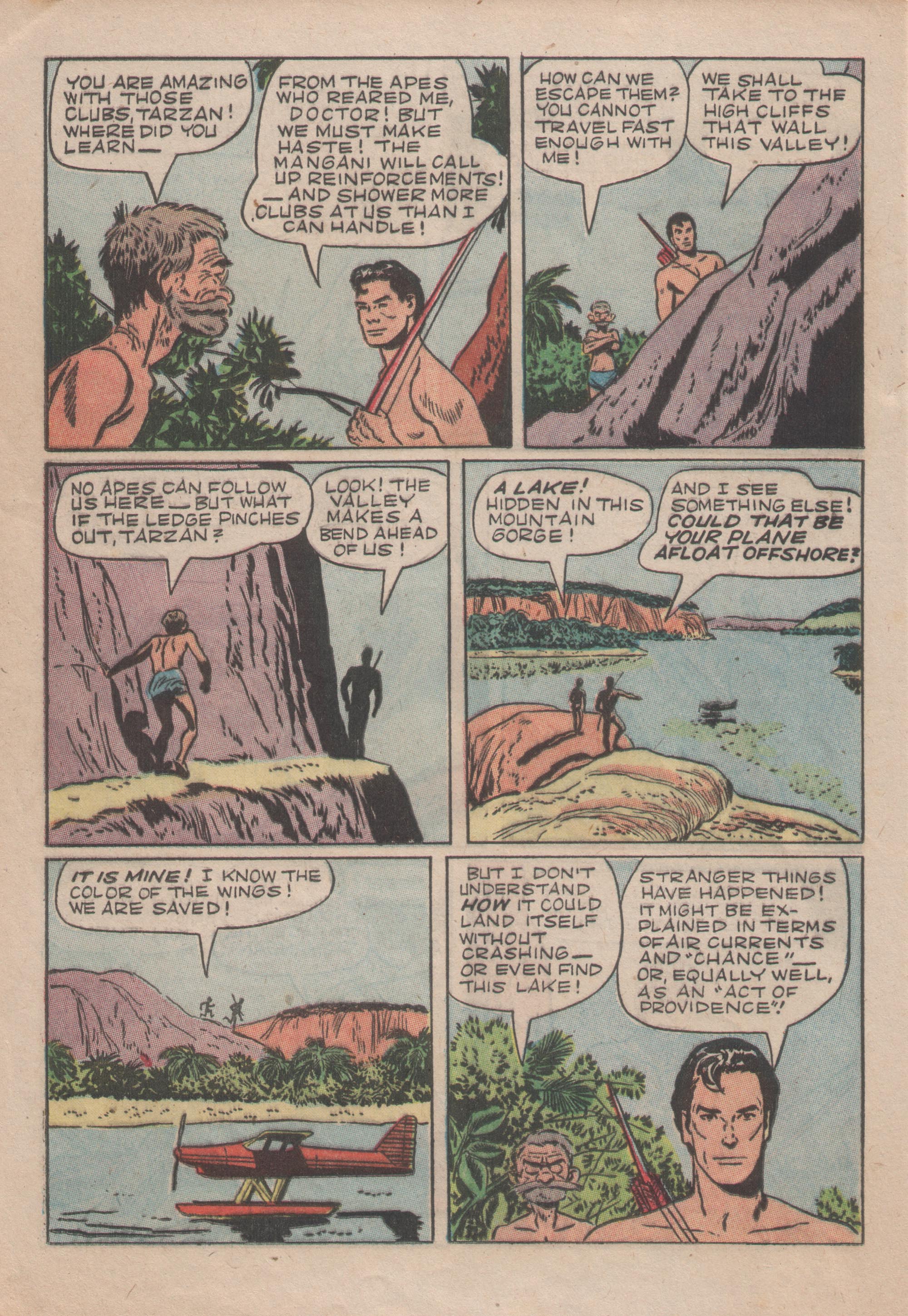 Read online Tarzan (1948) comic -  Issue #33 - 24