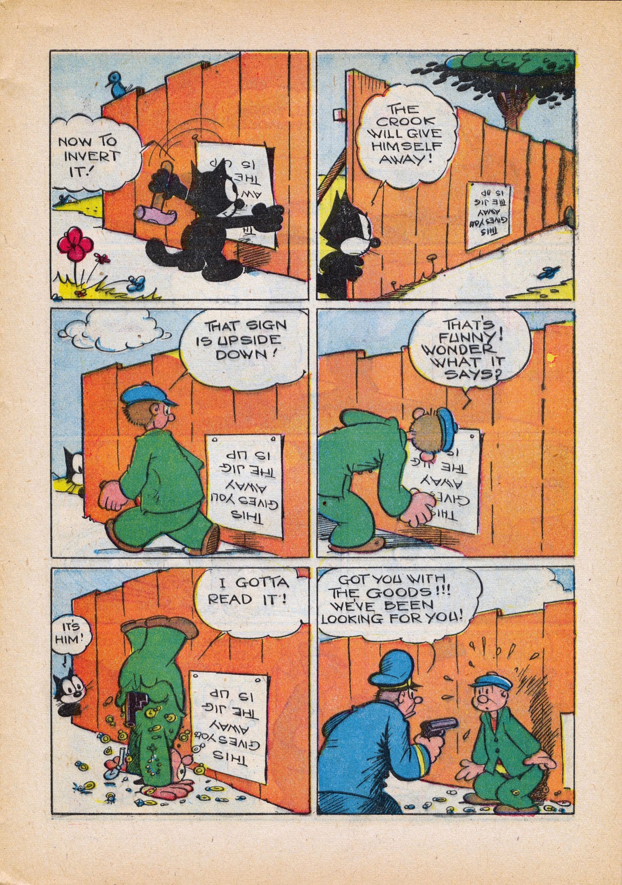 Read online Felix the Cat (1948) comic -  Issue #17 - 7