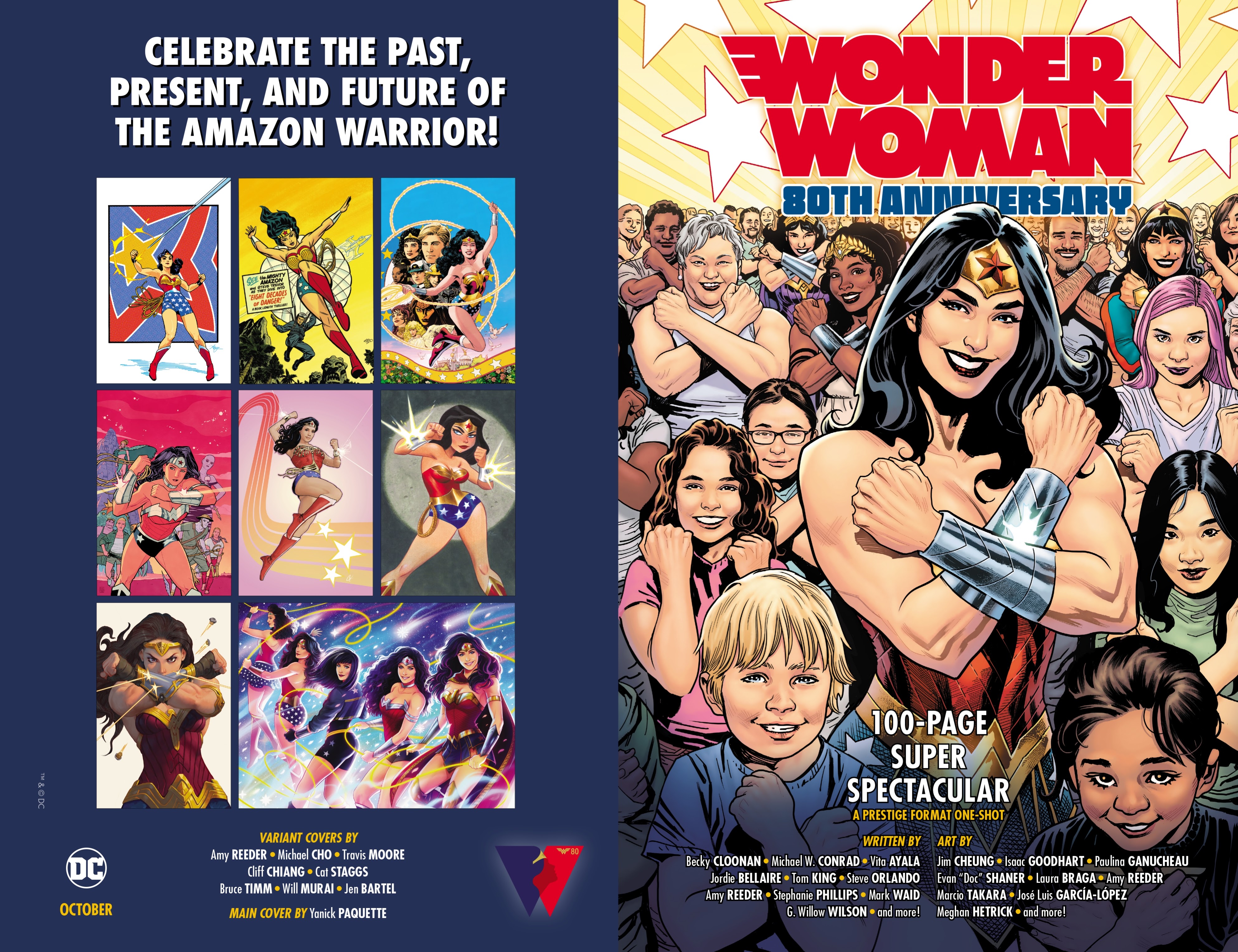 Read online Wonder Woman 80th Anniversary 100-Page Super Spectacular comic -  Issue # TPB - 91