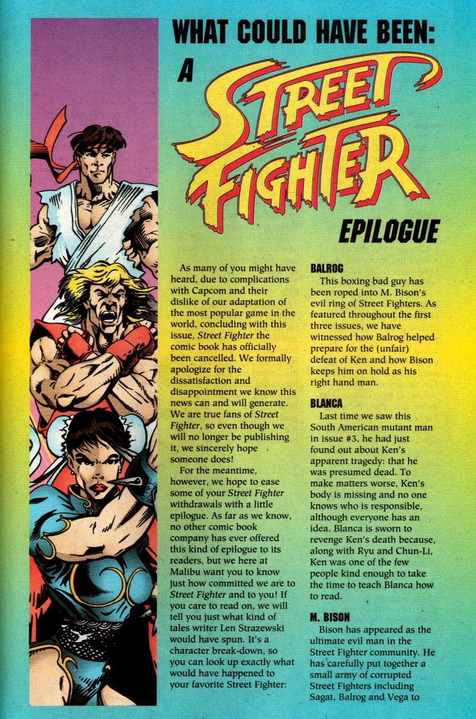 Read online Street Fighter (1994) comic -  Issue #3 - 25