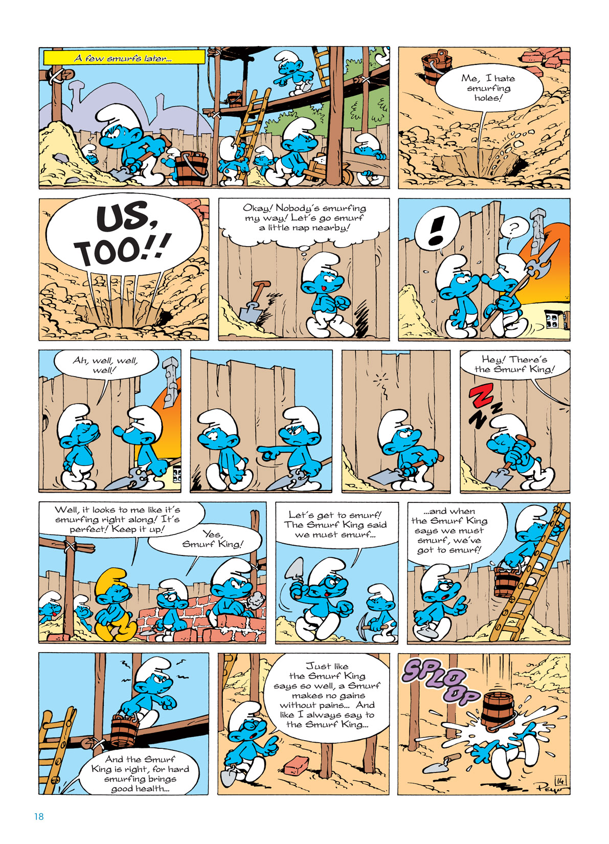 Read online The Smurfs comic -  Issue #3 - 18