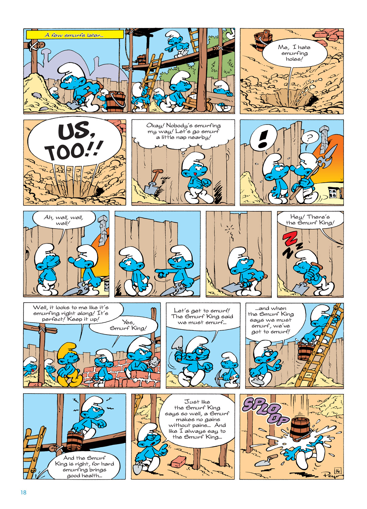 Read online The Smurfs comic -  Issue #3 - 18