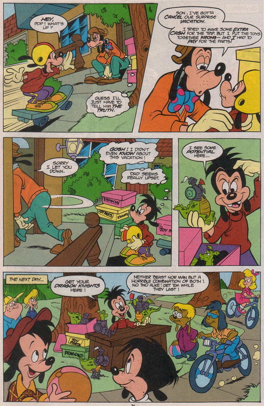 Read online The Disney Afternoon comic -  Issue #7 - 33