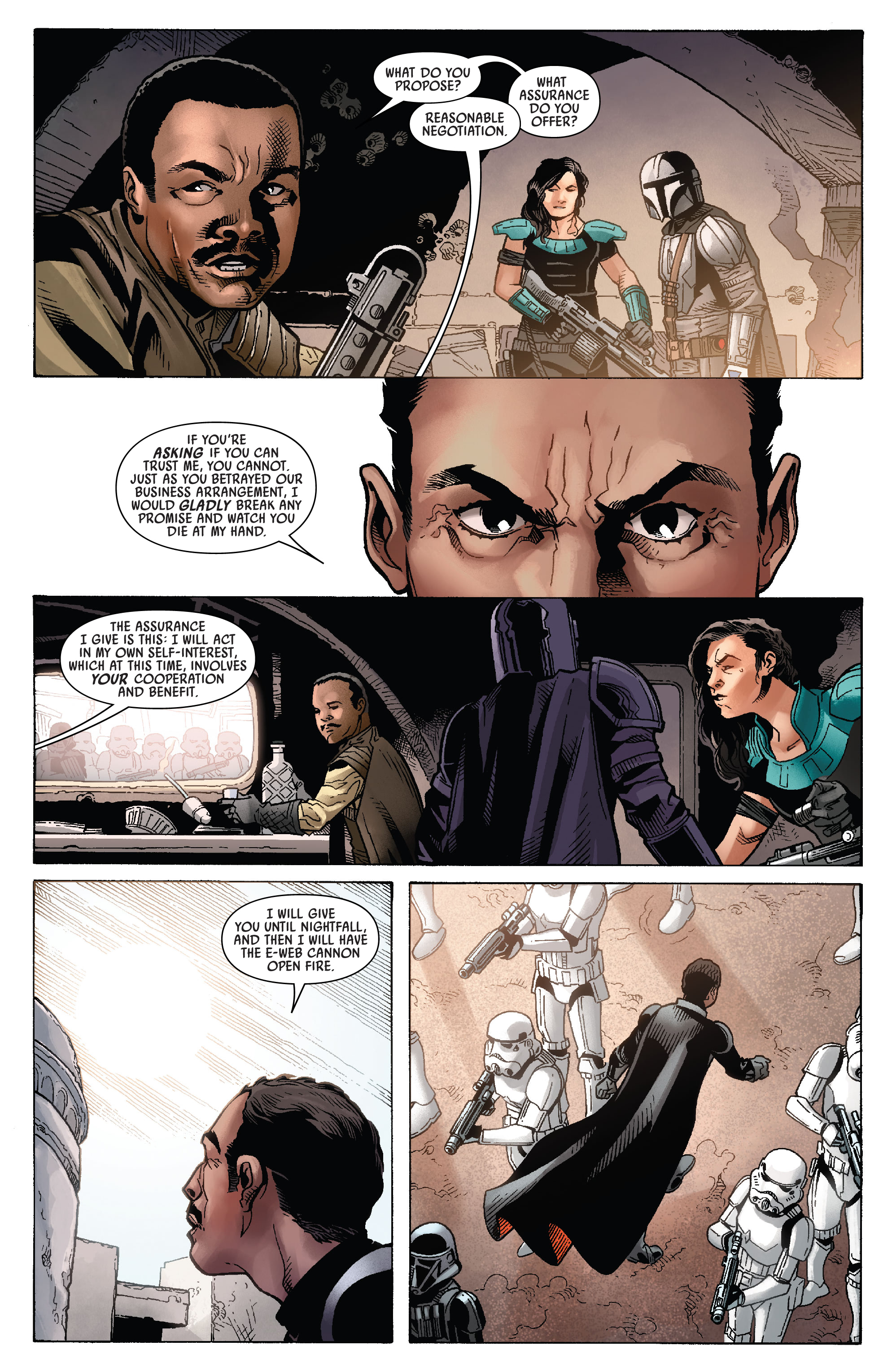 Read online Star Wars: The Mandalorian comic -  Issue #8 - 7