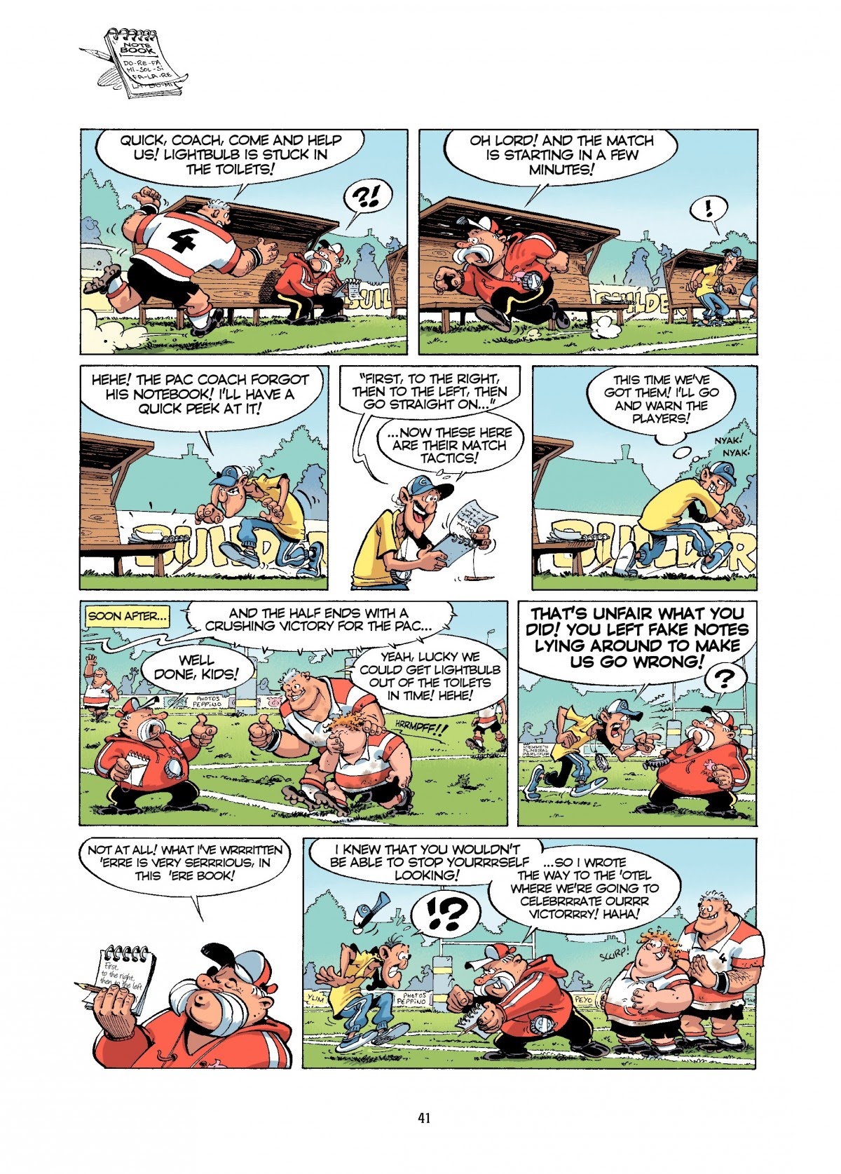 Read online The Rugger Boys comic -  Issue #1 - 41