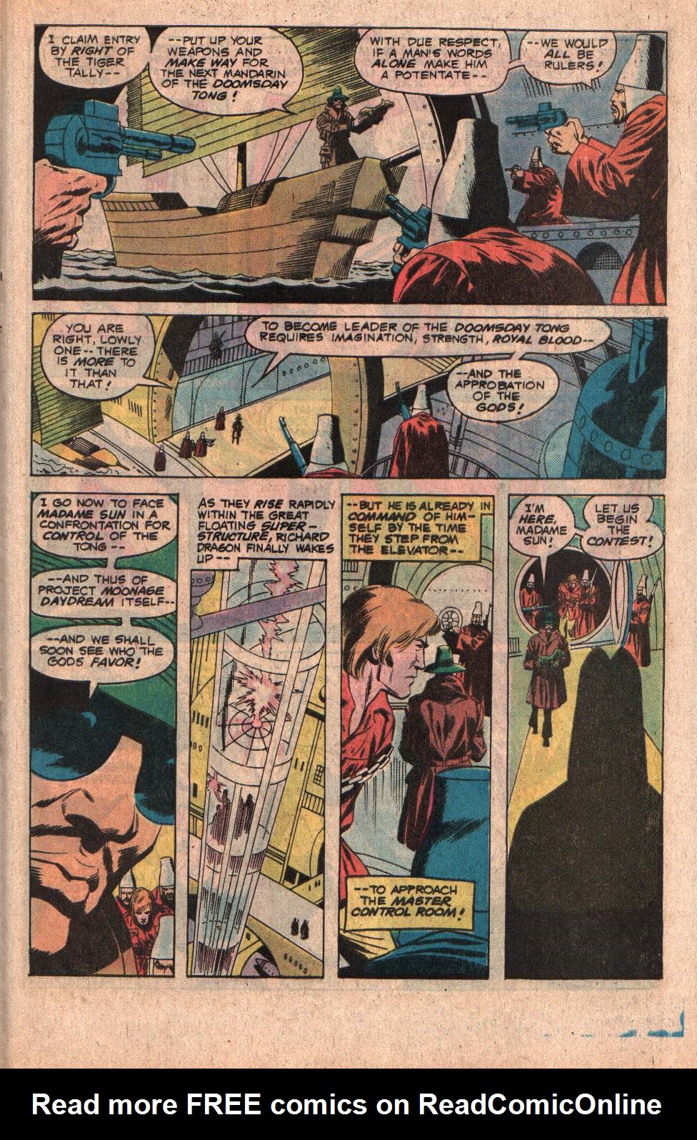 Read online Richard Dragon, Kung-Fu Fighter comic -  Issue #12 - 21