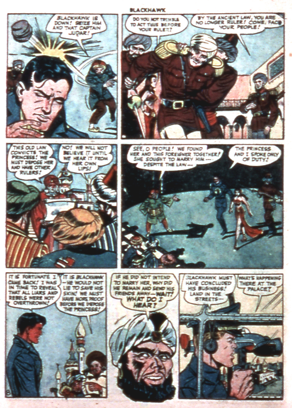 Read online Blackhawk (1957) comic -  Issue #14 - 22
