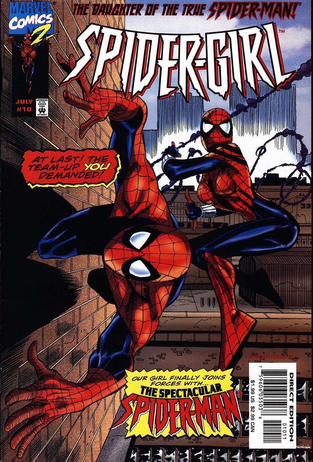 Read online Spider-Girl (1998) comic -  Issue #10 - 1