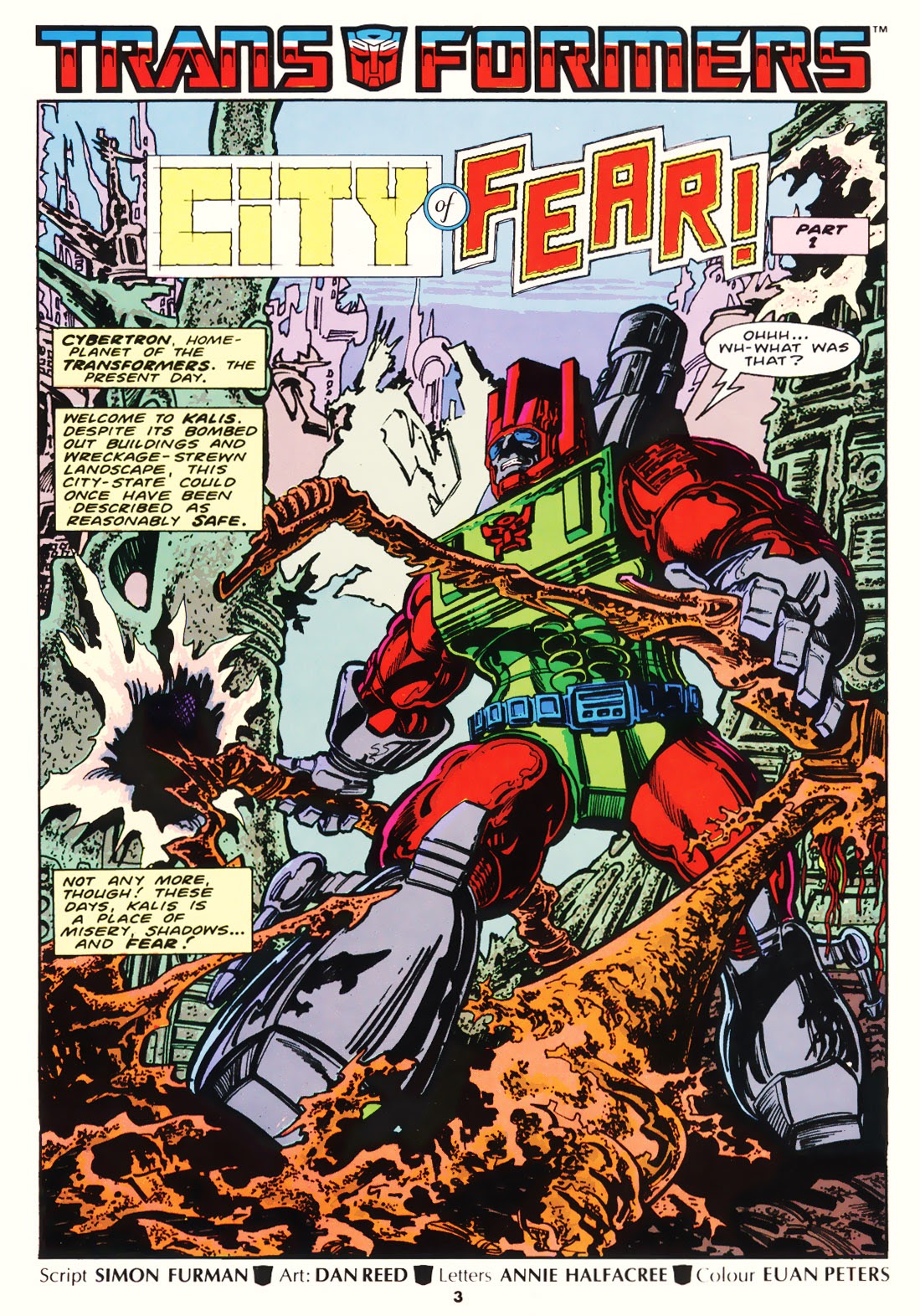 Read online The Transformers (UK) comic -  Issue #164 - 3