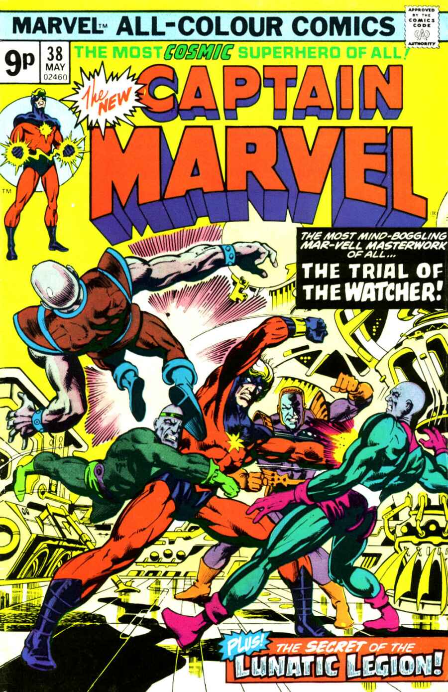 Read online Captain Marvel (1968) comic -  Issue #38 - 1