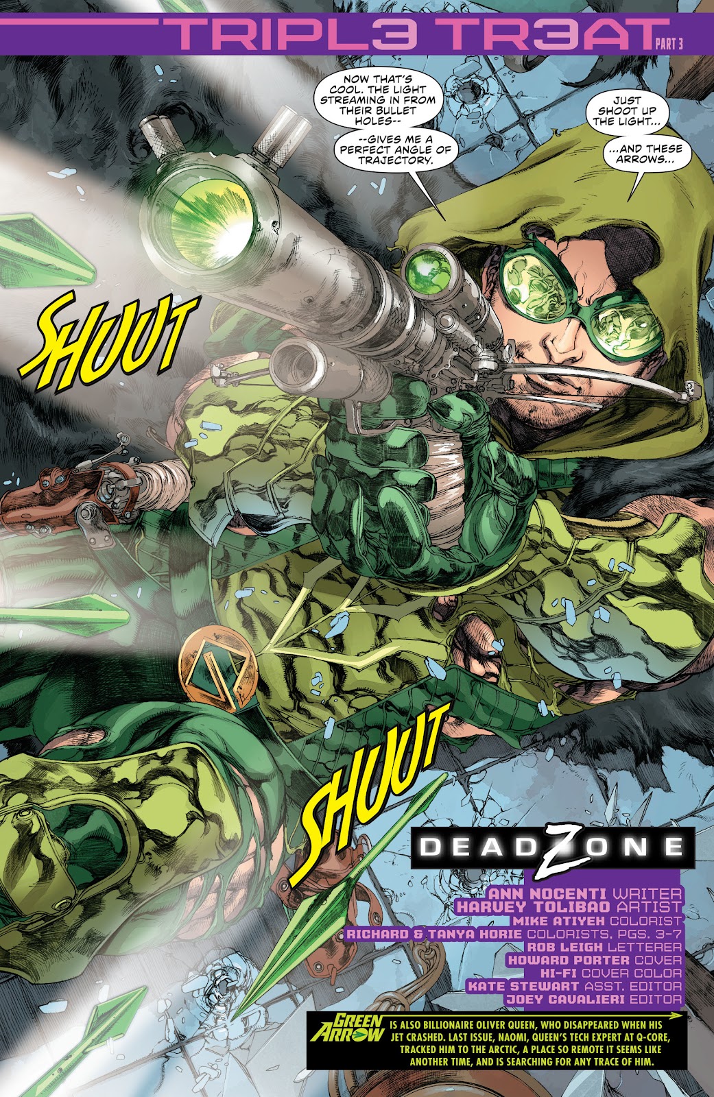 Green Arrow (2011) issue 9 - Page 3