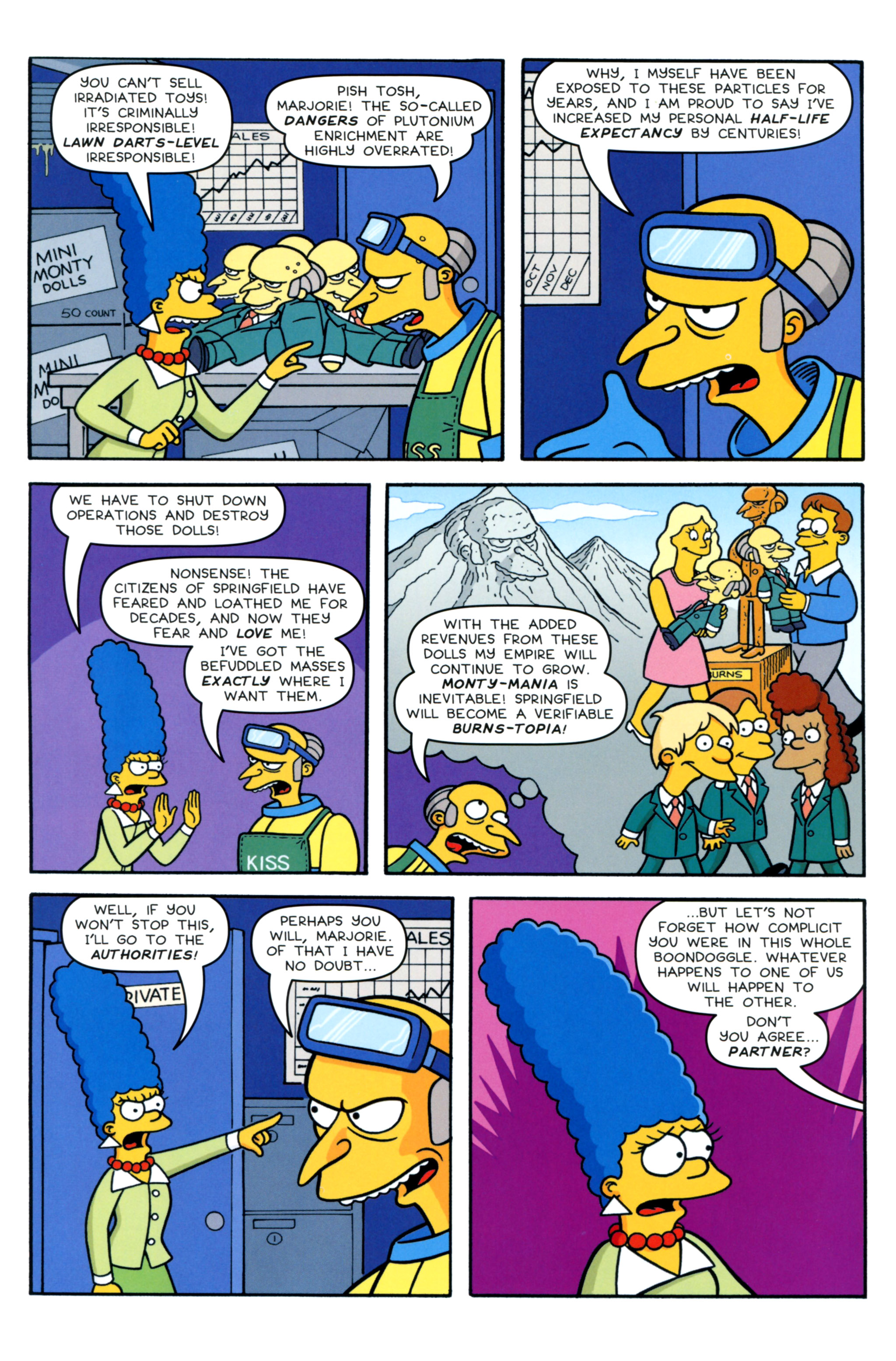 Read online Simpsons Comics comic -  Issue #216 - 23