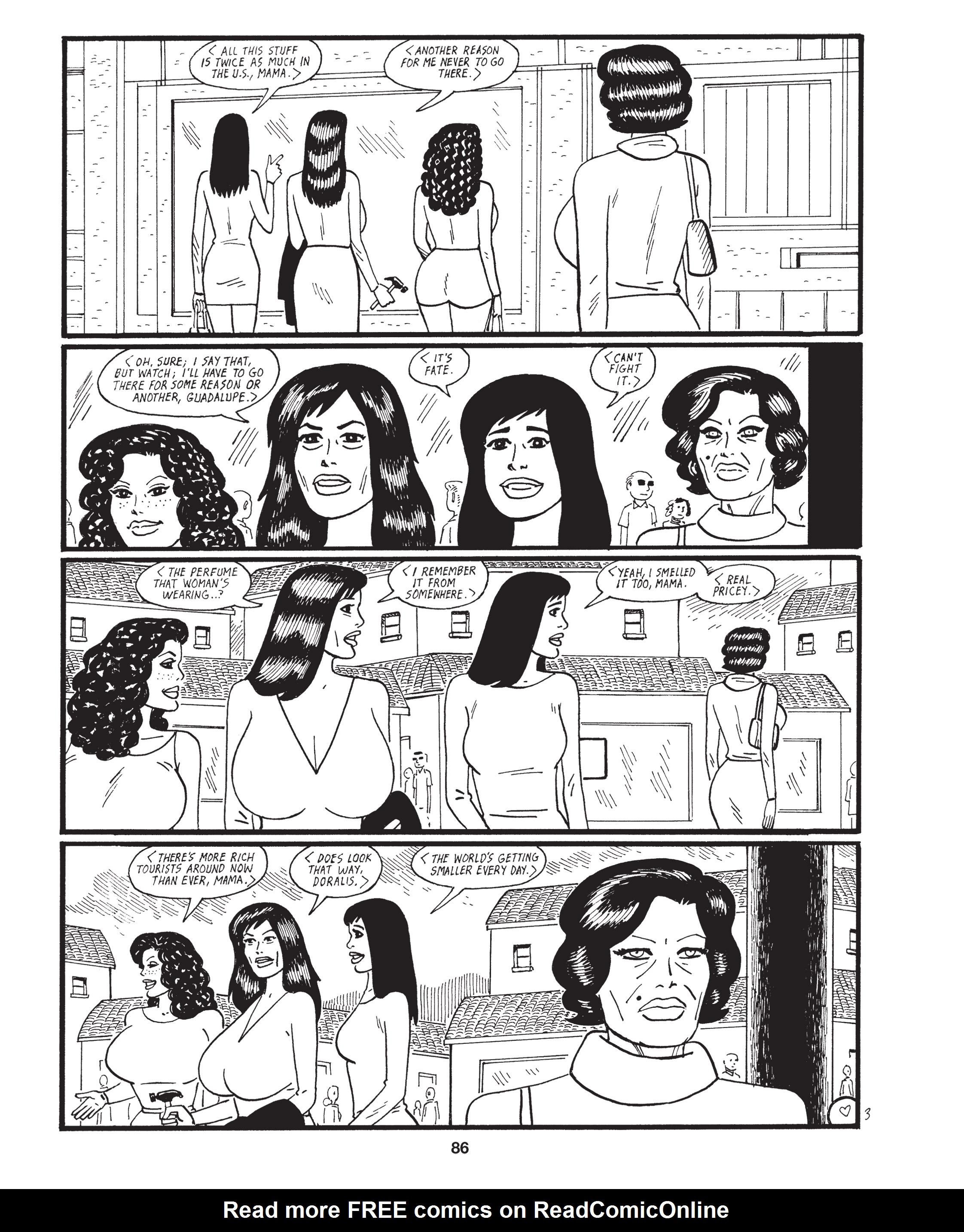 Read online Love and Rockets: New Stories comic -  Issue #6 - 88