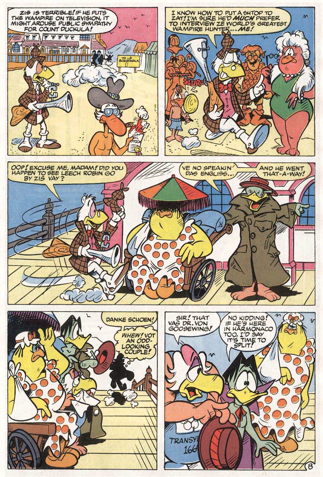 Read online Count Duckula comic -  Issue #12 - 13