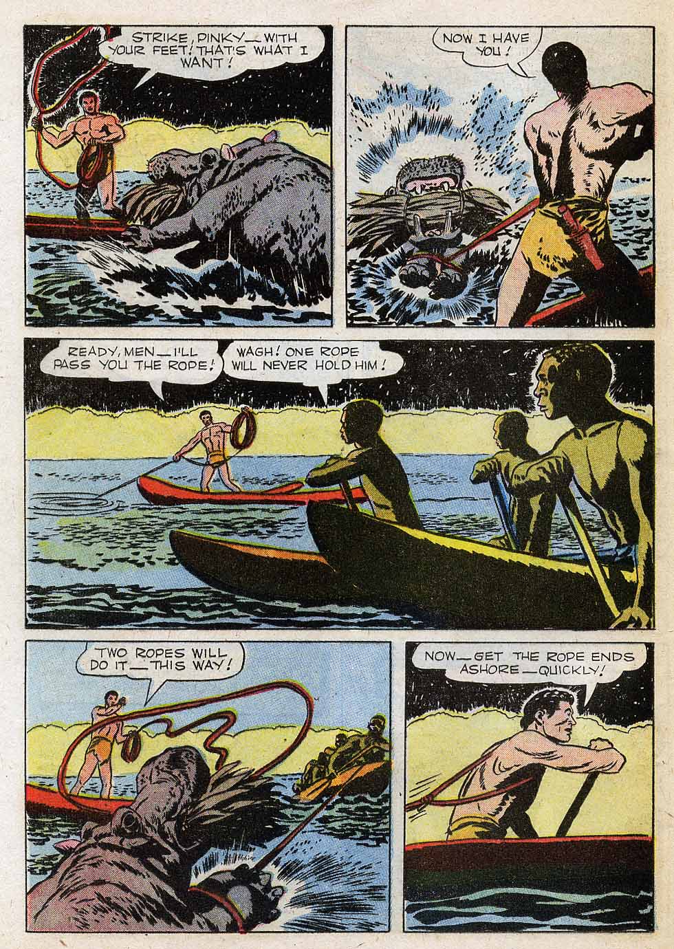 Read online Tarzan (1948) comic -  Issue #101 - 24