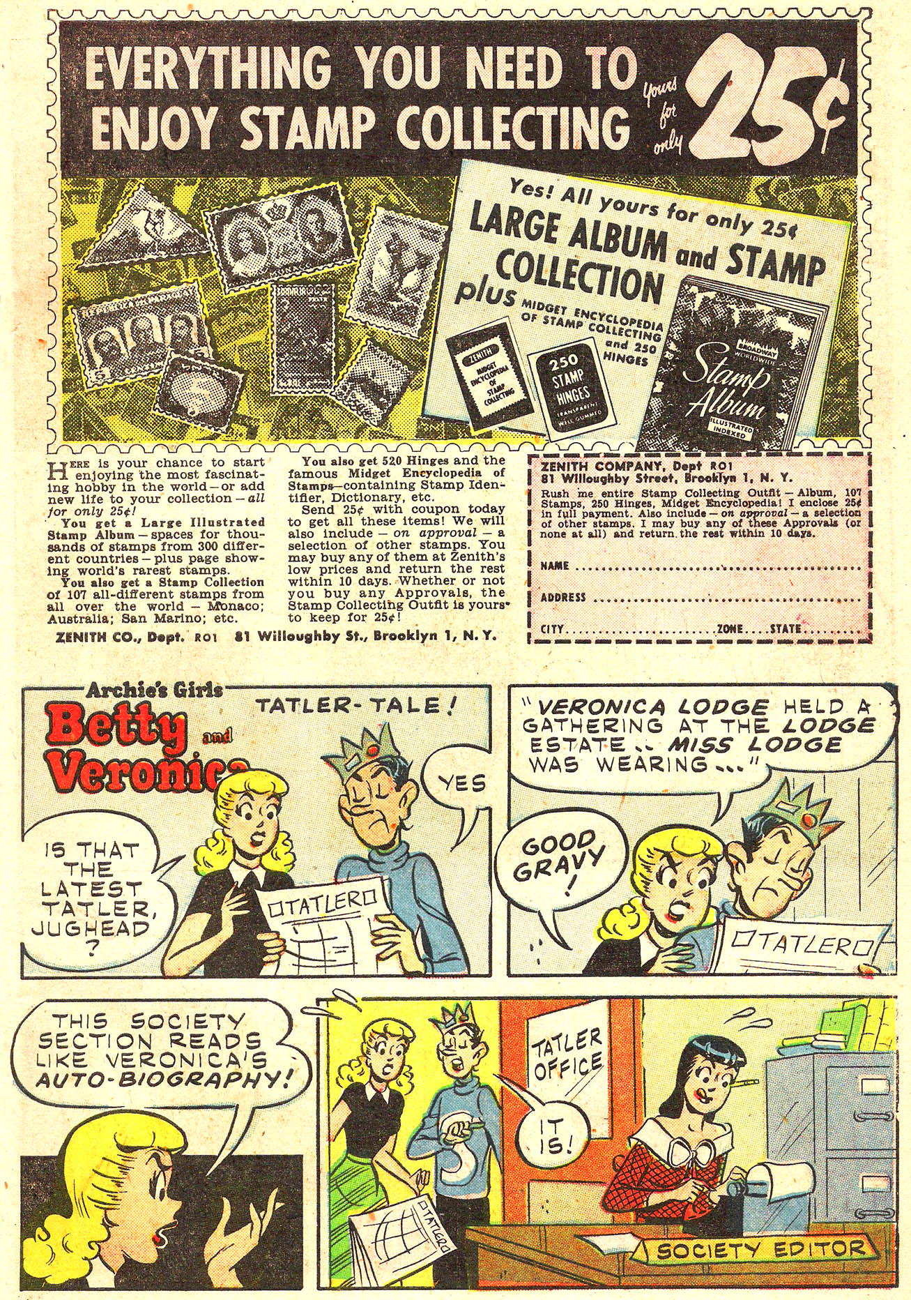 Read online Archie's Girls Betty and Veronica comic -  Issue # _Annual 6 - 63
