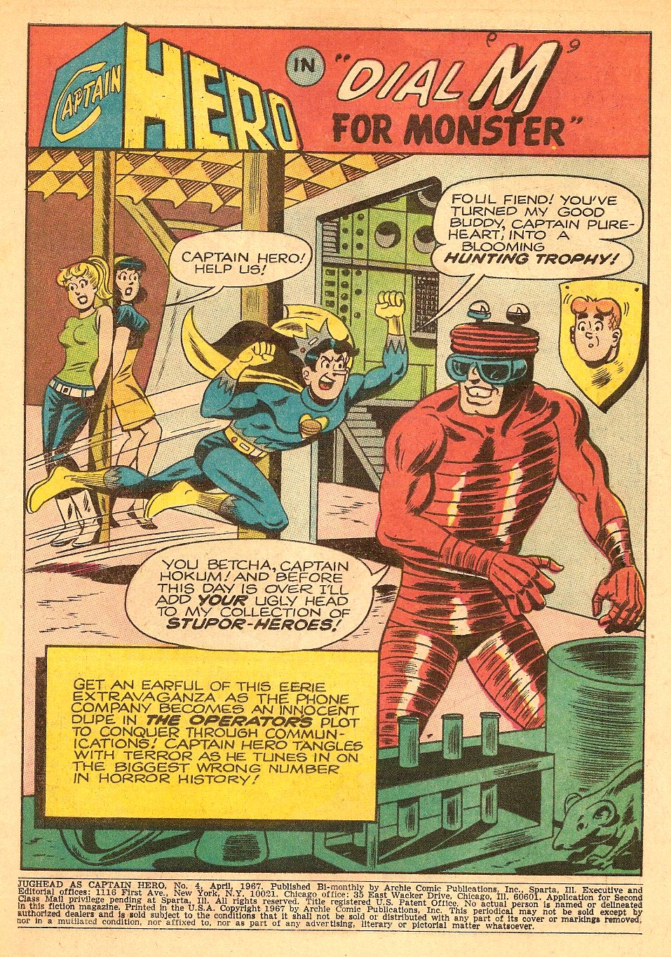 Read online Jughead As Captain Hero comic -  Issue #4 - 3