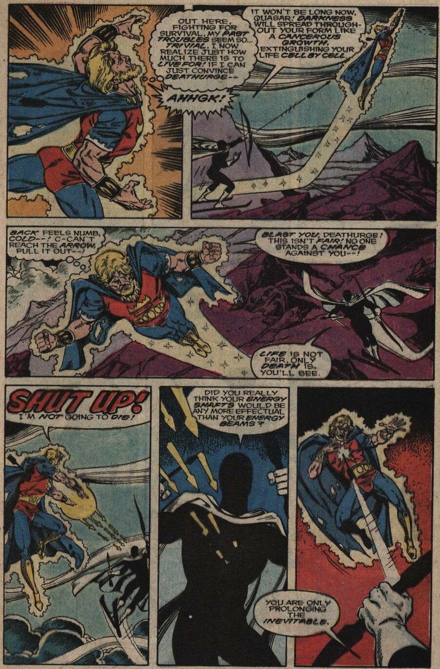 Read online Quasar comic -  Issue #2 - 16