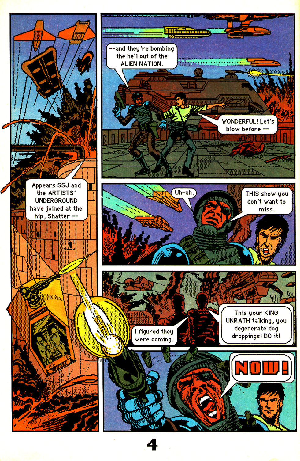 Read online Shatter comic -  Issue #4 - 6