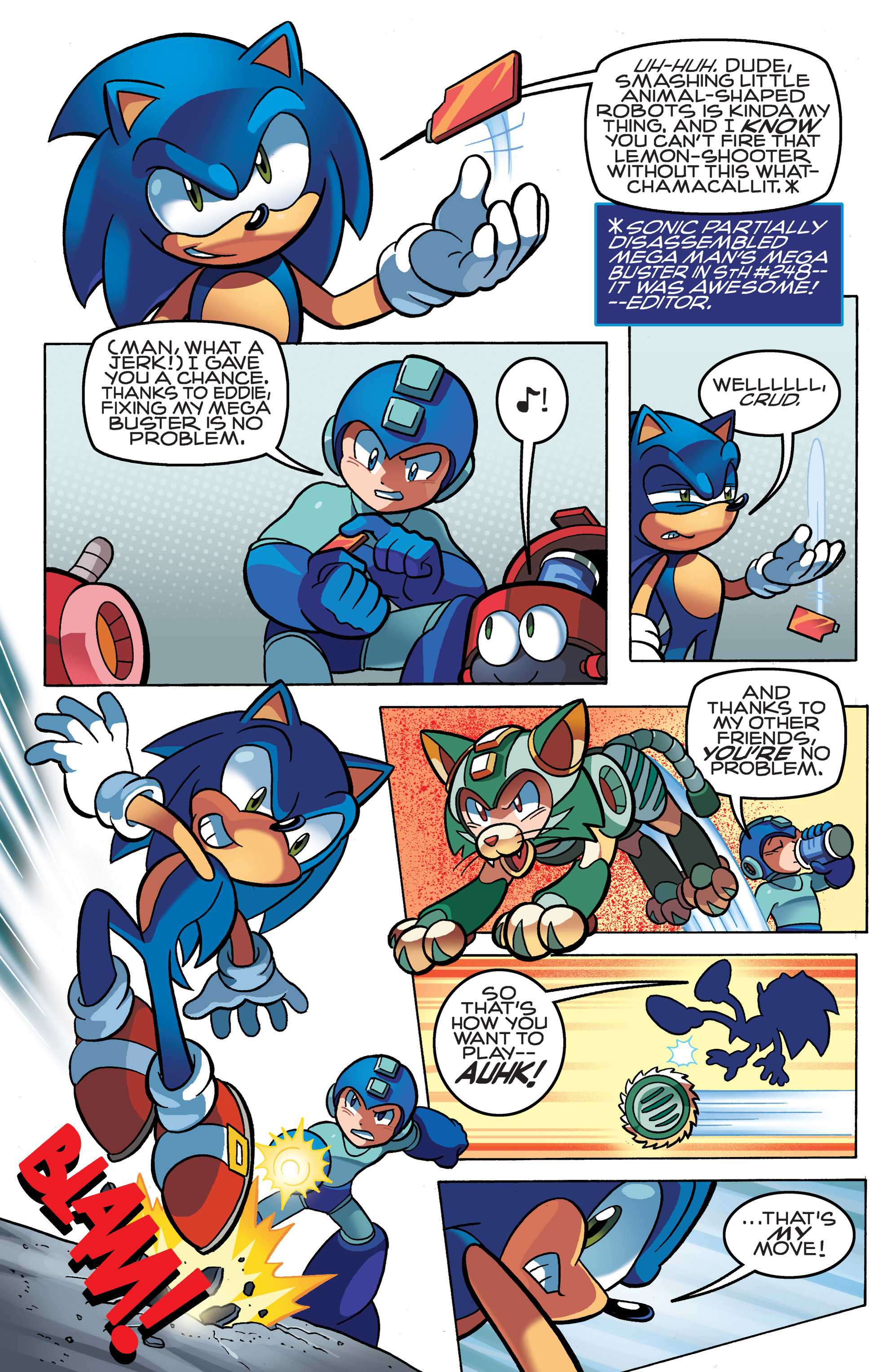 Read online Sonic Mega Man Worlds Collide comic -  Issue # Vol 1 - 91