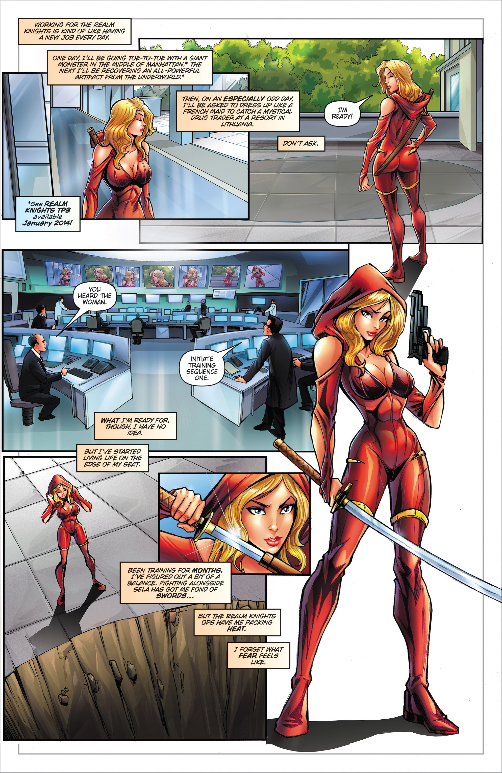 Read online Grimm Fairy Tales presents Code Red comic -  Issue # TPB - 16