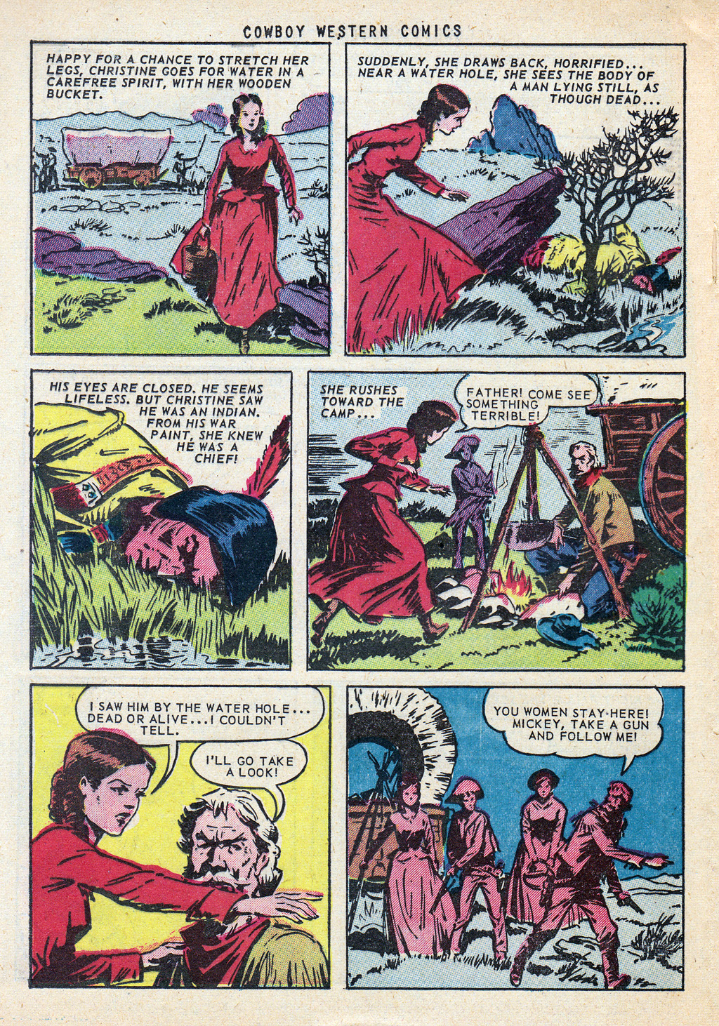 Read online Cowboy Western Comics (1948) comic -  Issue #38 - 24