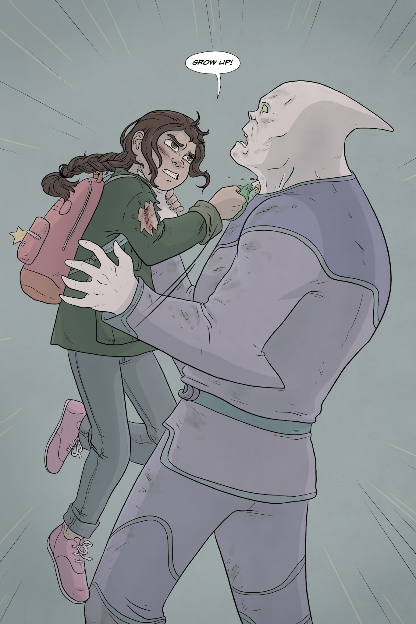 Read online Lifeformed: Cleo Makes Contact comic -  Issue # TPB - 181