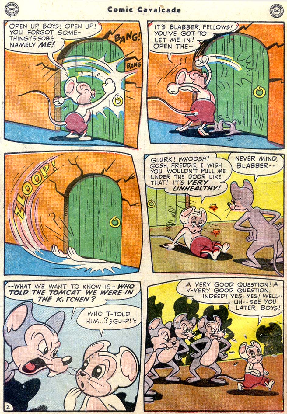 Read online Comic Cavalcade comic -  Issue #36 - 14