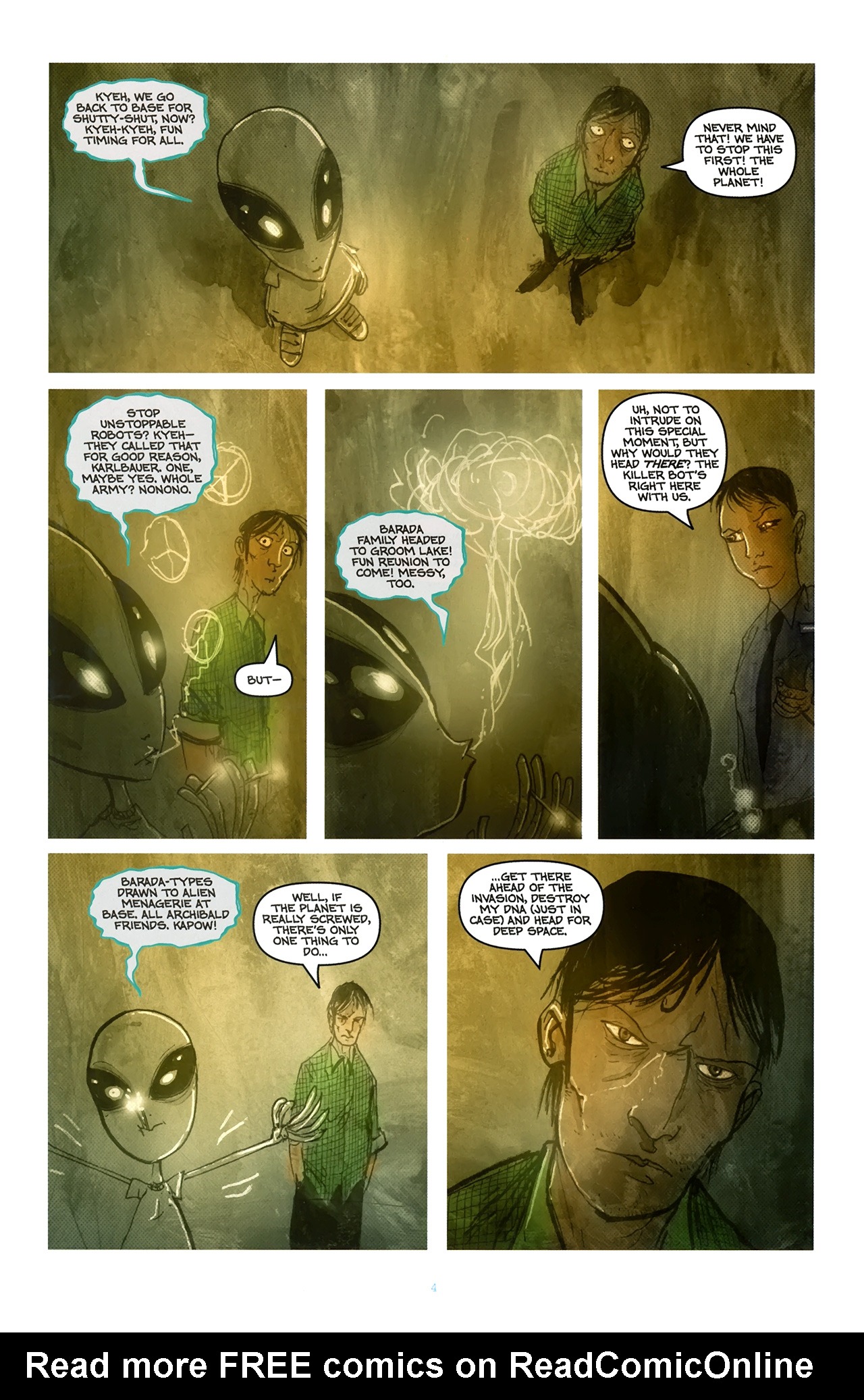 Read online Groom Lake comic -  Issue #4 - 7