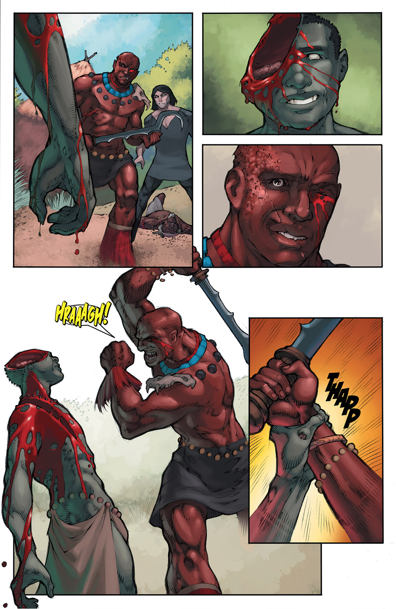 Read online Solomon Kane: Red Shadows comic -  Issue #4 - 5