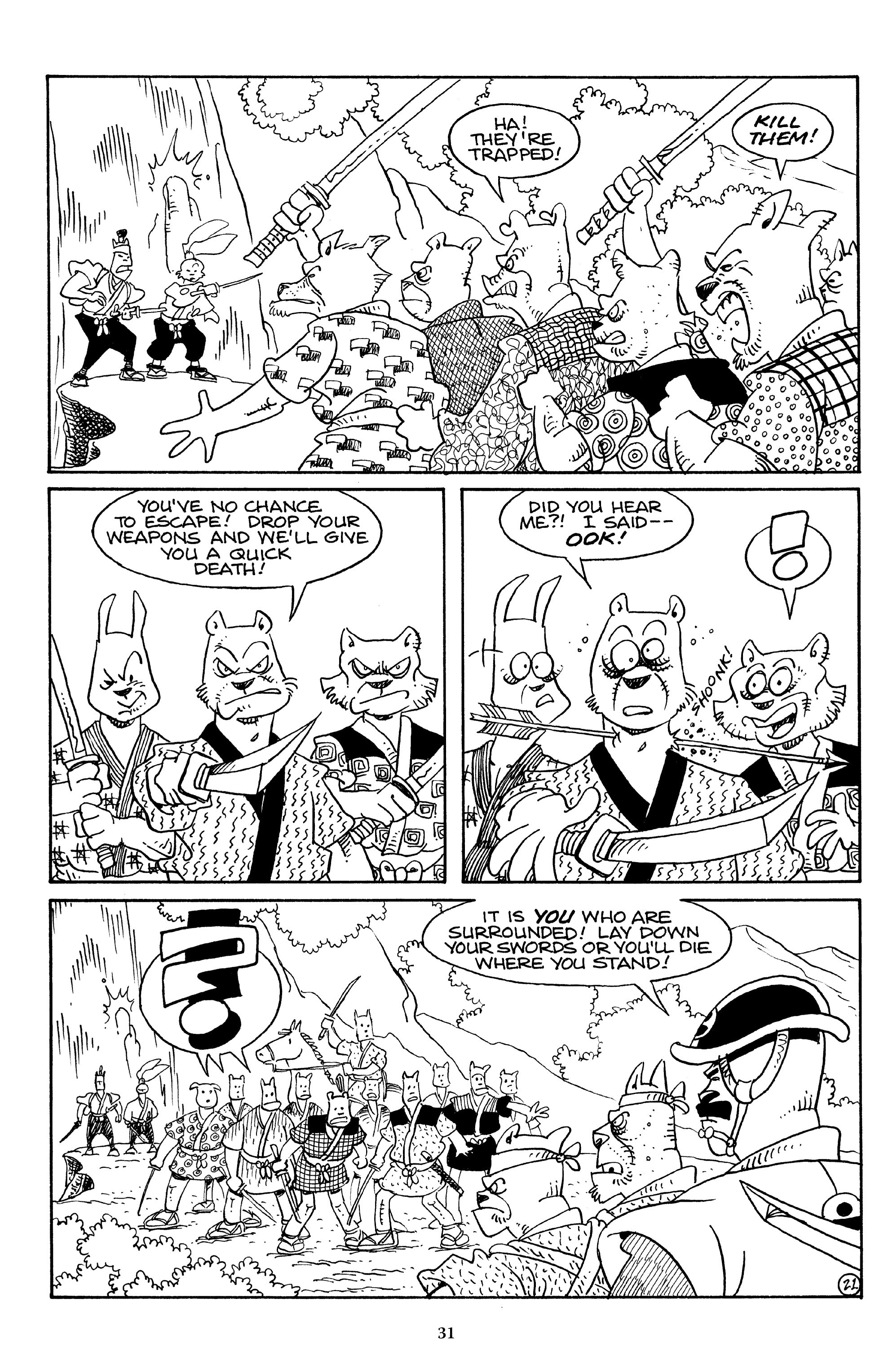 Read online The Usagi Yojimbo Saga comic -  Issue # TPB 4 - 31
