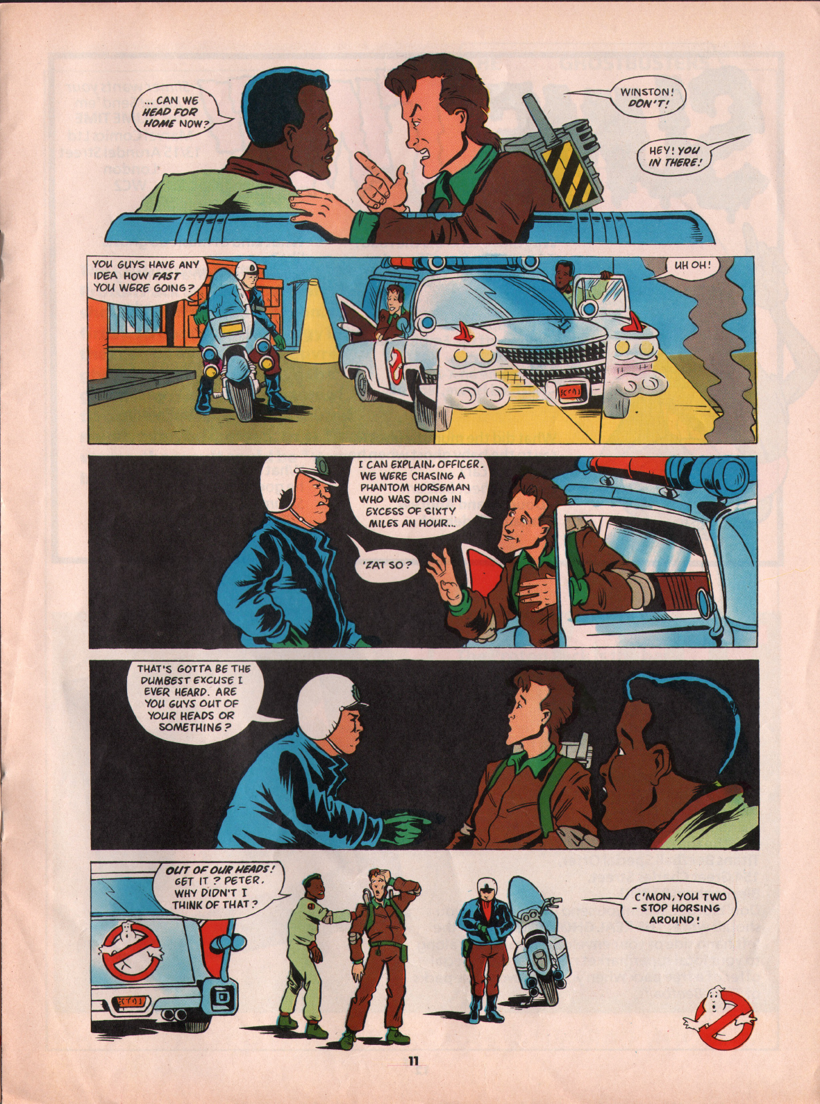 Read online The Real Ghostbusters comic -  Issue #8 - 11