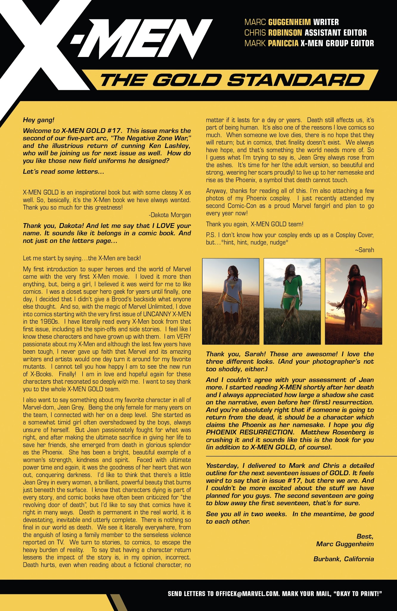 Read online X-Men: Gold comic -  Issue #17 - 22