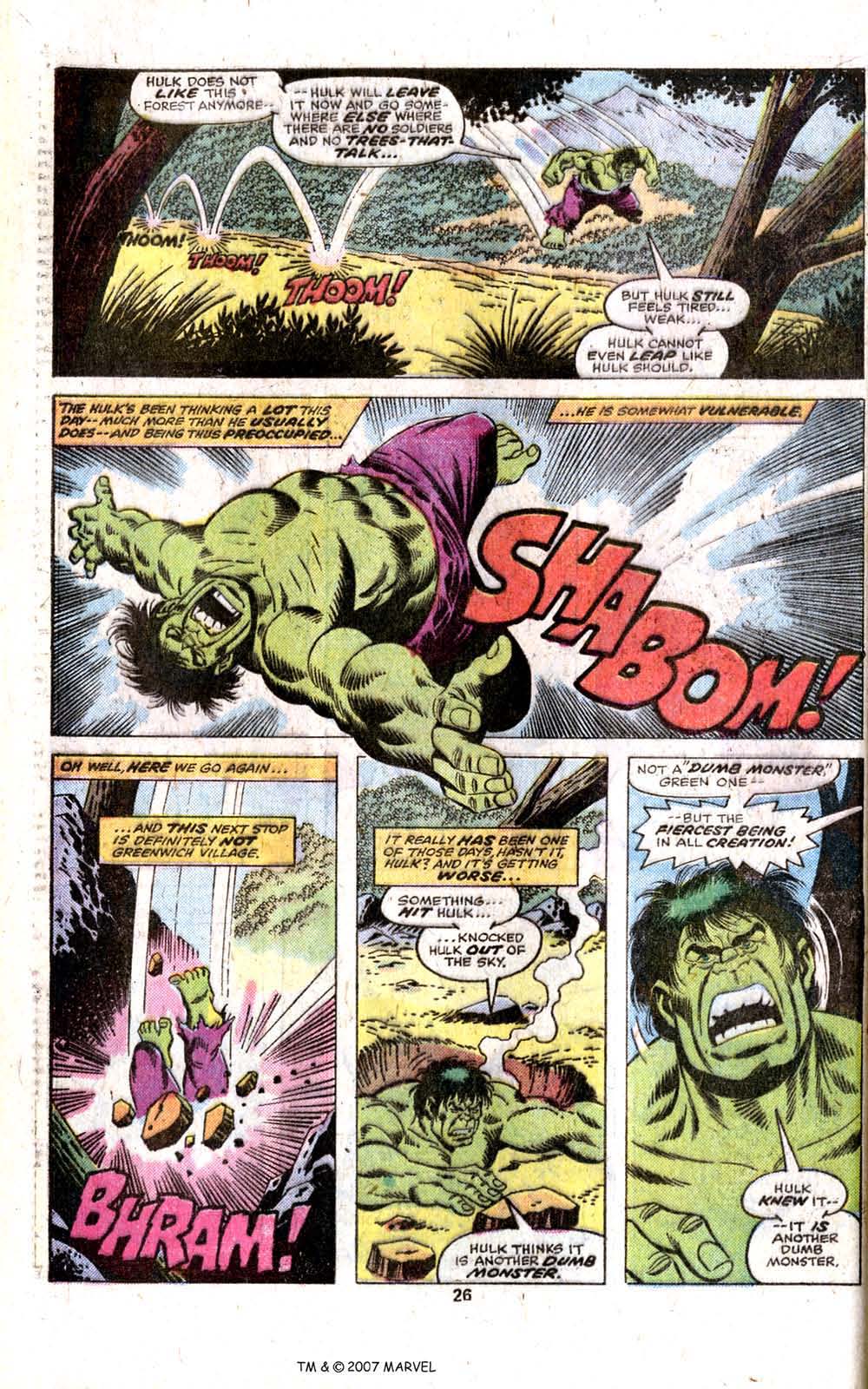 Read online The Incredible Hulk Annual comic -  Issue #5 - 28
