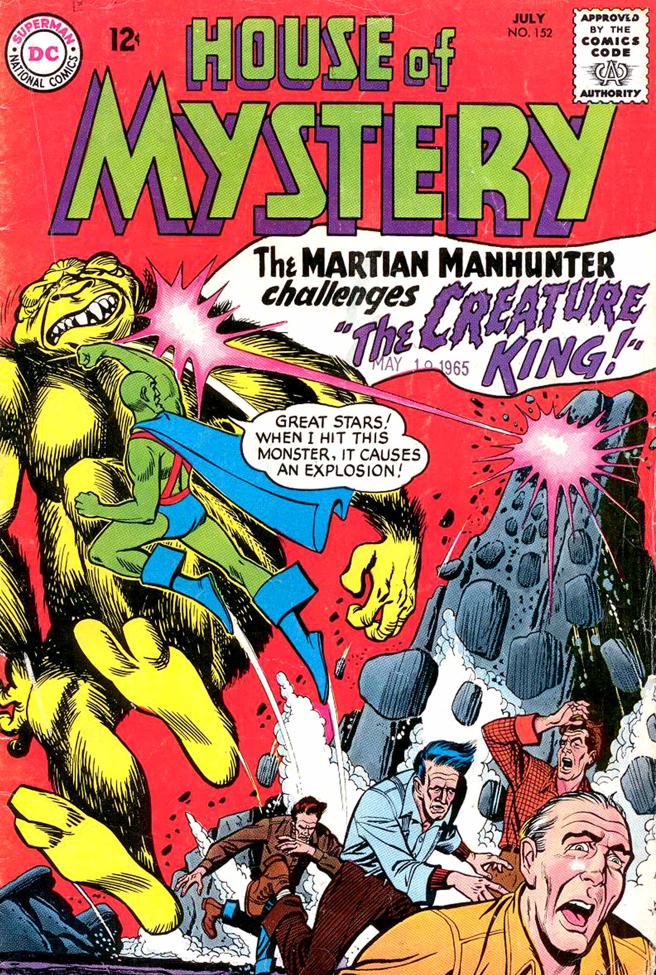Read online House of Mystery (1951) comic -  Issue #152 - 1