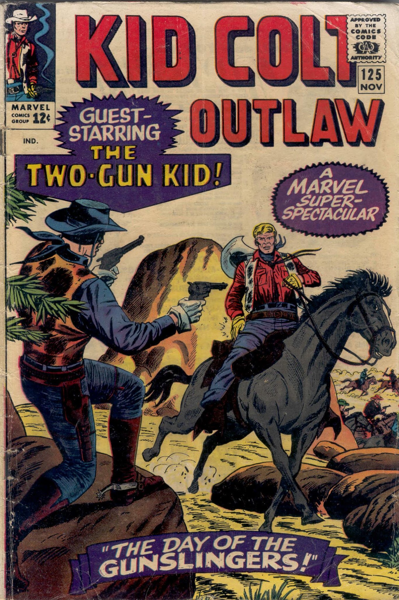 Read online Kid Colt Outlaw comic -  Issue #125 - 1