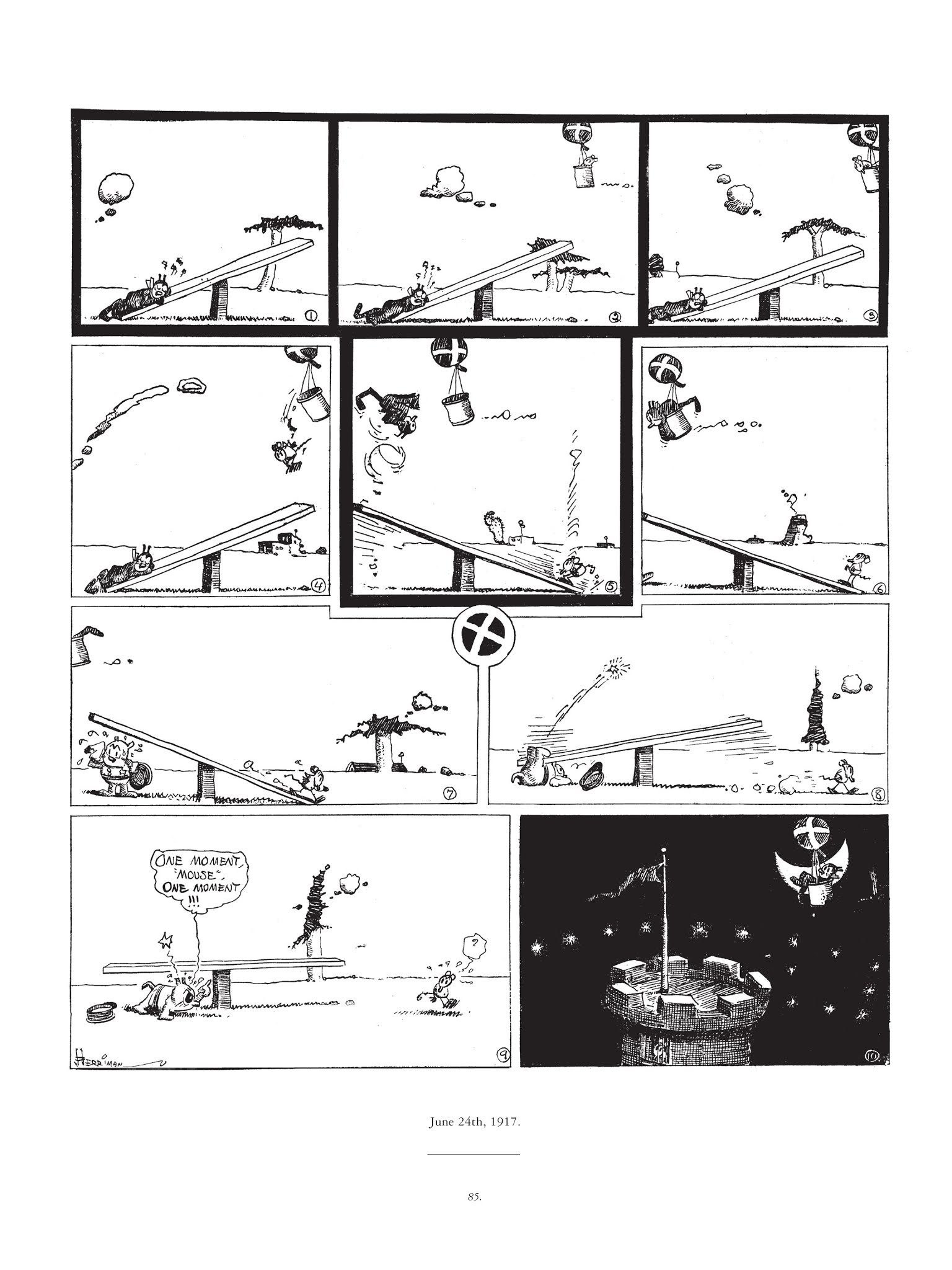 Read online Krazy & Ignatz comic -  Issue # TPB 1 - 85
