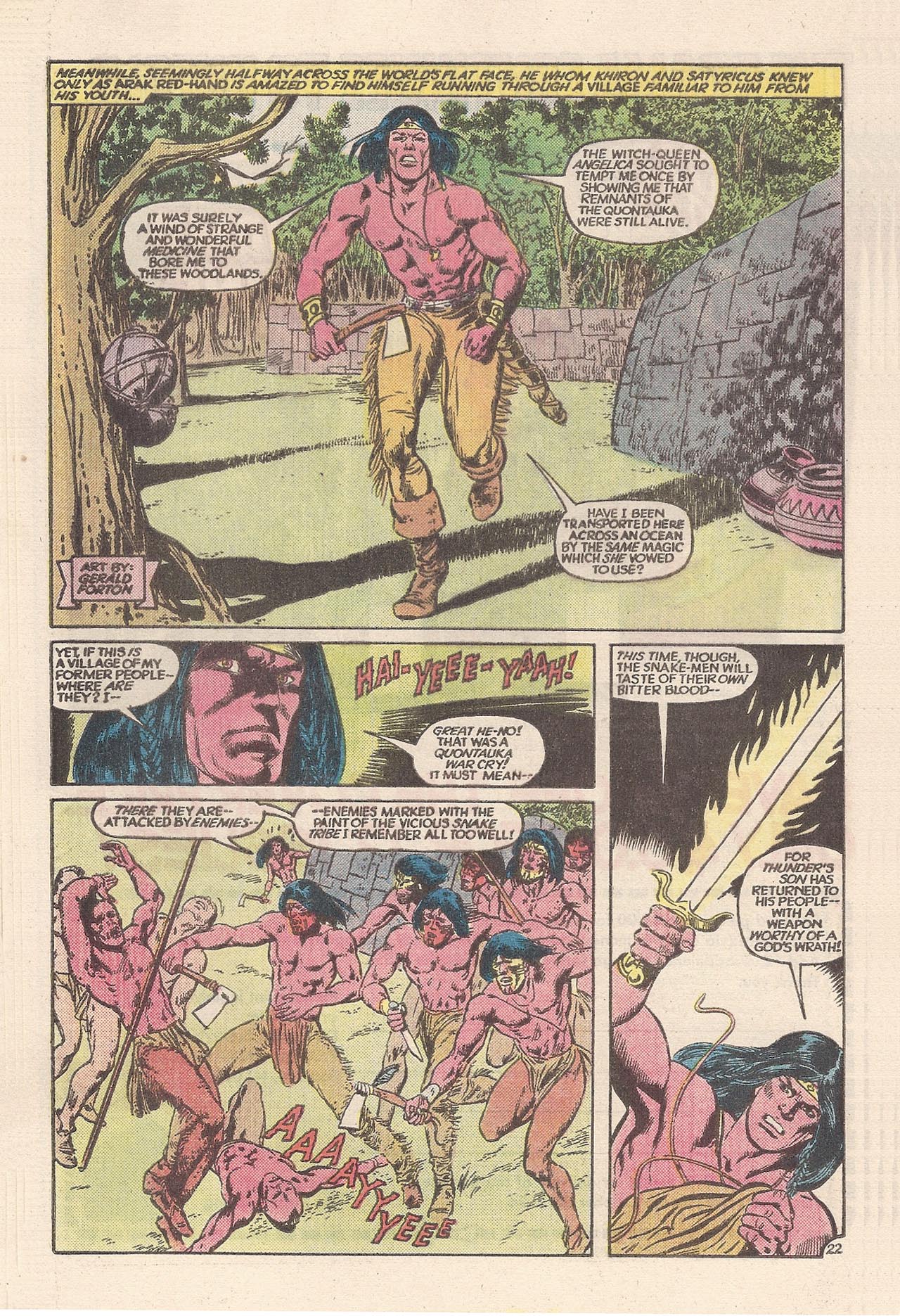 Read online Arak Son of Thunder comic -  Issue # _Annual 1 - 28